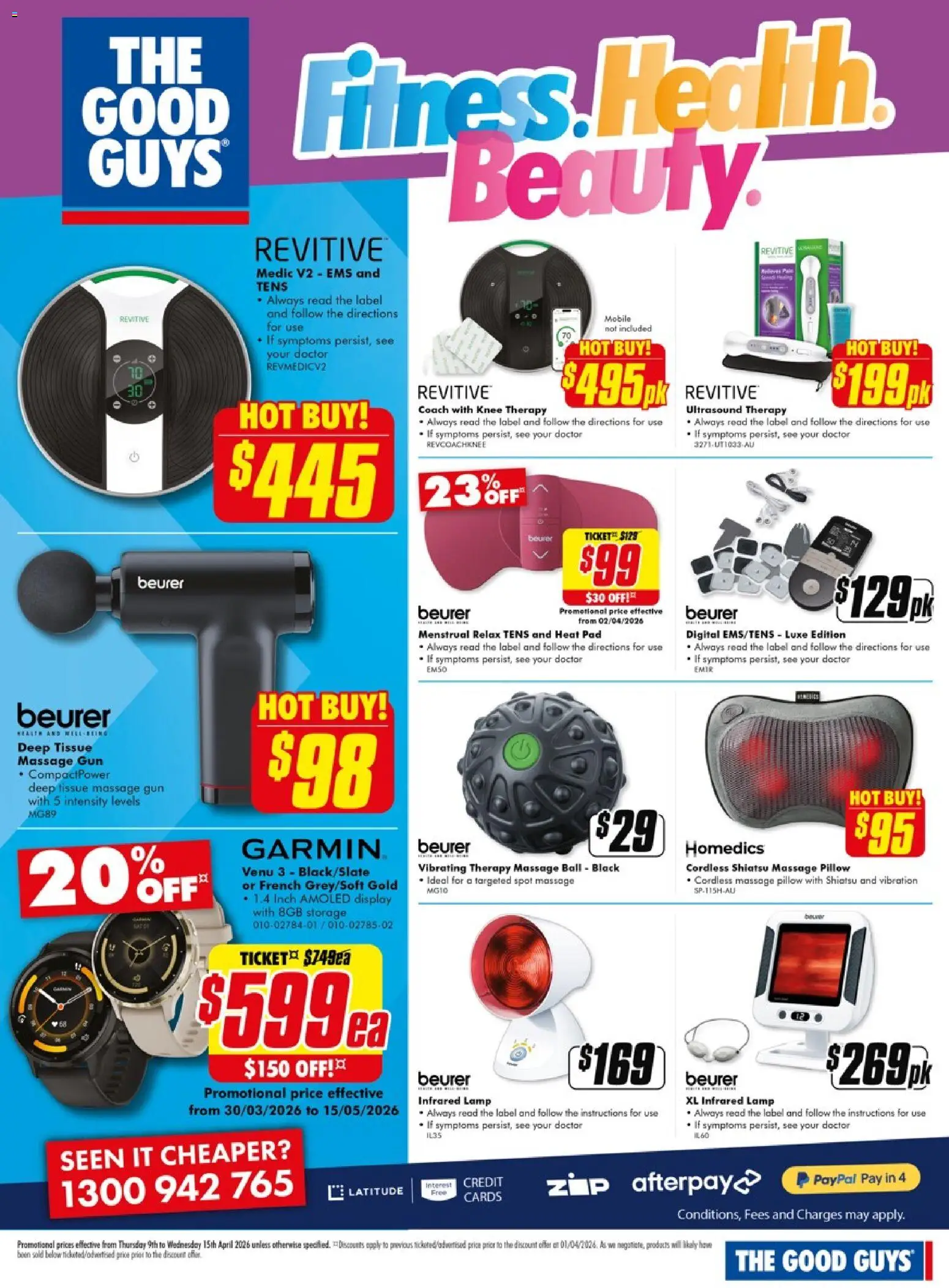 The Good Guys catalogue - valid from 08.04.2026 | Page: 12 | Products: Lamp, Digital, Mobile, Pillow