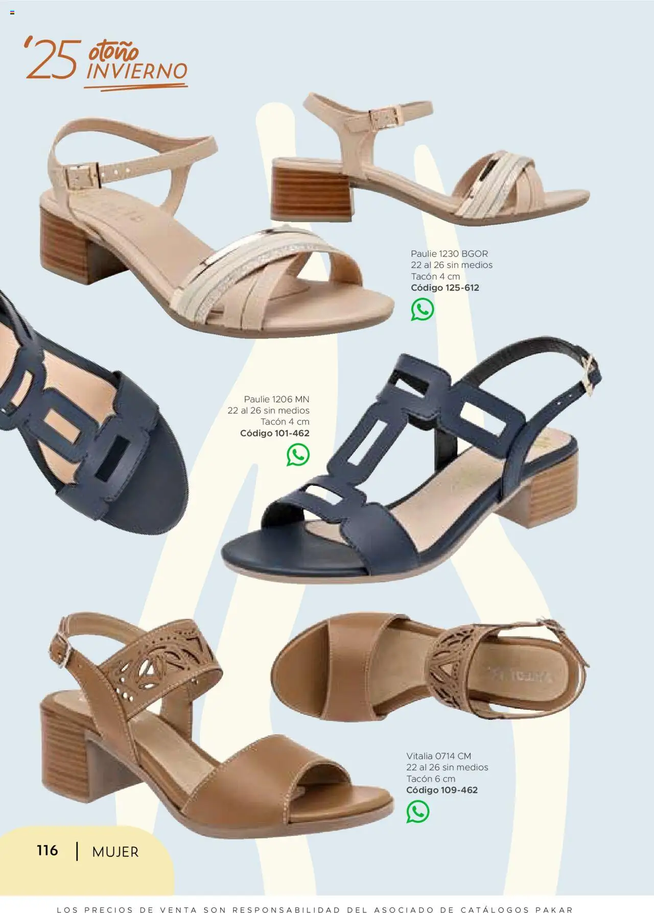 Nuevas ofertas de SC Pakar válidas en toda la República Mexicana desde el 24.07.2025. ¡Encuentra las mejores ofertas en SC Pakar Catálogo Mujer otoño / invierno! | Página: 116