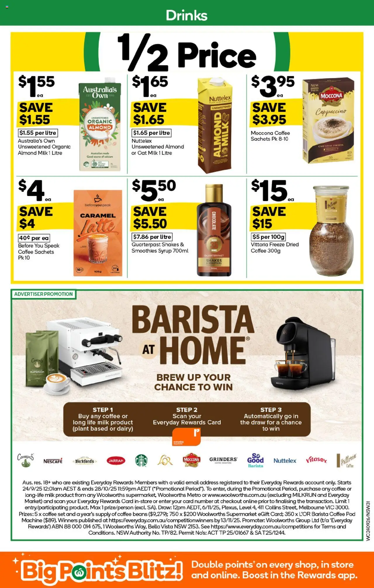 Woolworths catalogue - valid from 24.09.2025 | Page: 31 | Products: Plant, Coffee, Chocolate, Nescafe