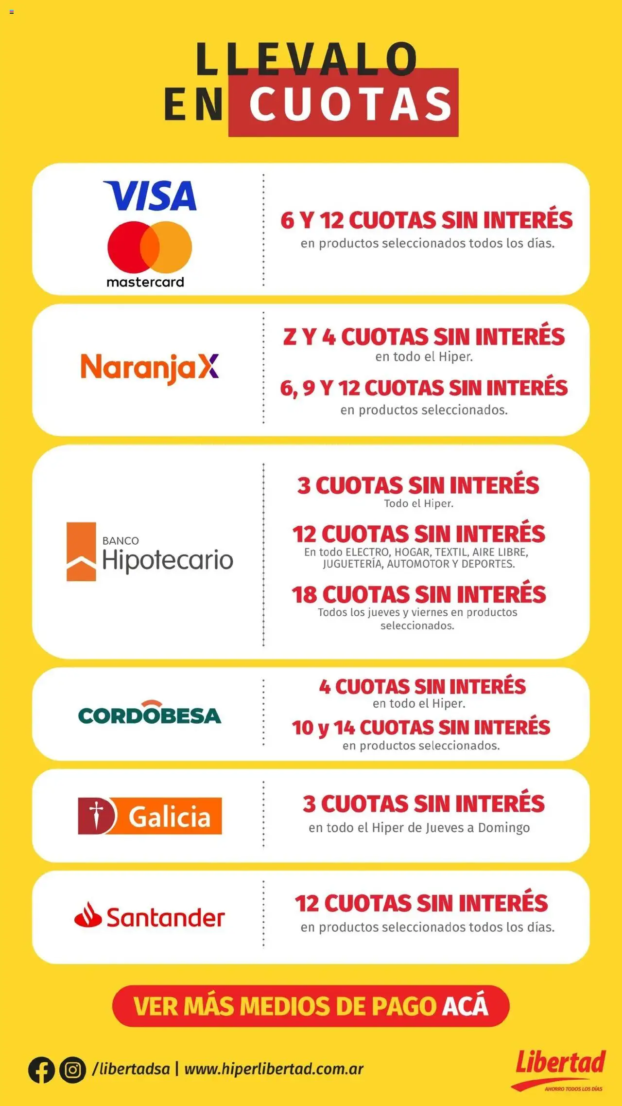 Hipermercado Libertad catálogo │ válido desde el 04.09.2025 | Página: 8 | Productos: Banco