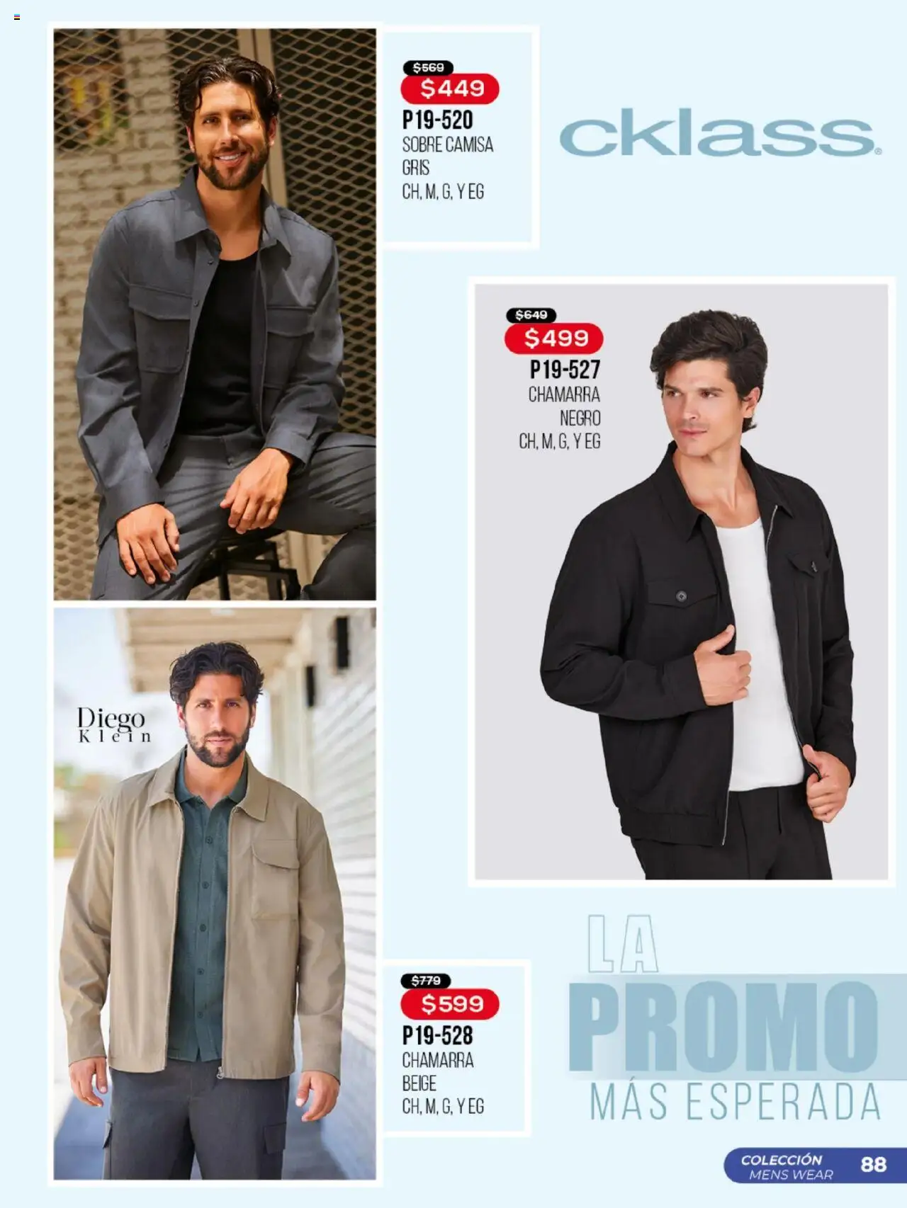 Nuevas ofertas de Cklass válidas en toda la República Mexicana desde el 14.08.2025. ¡Encuentra las mejores ofertas en Cklass - Catálogo Promo De La Semana! | Página: 89 | Productos: Camisa, Chamarra, Sobre