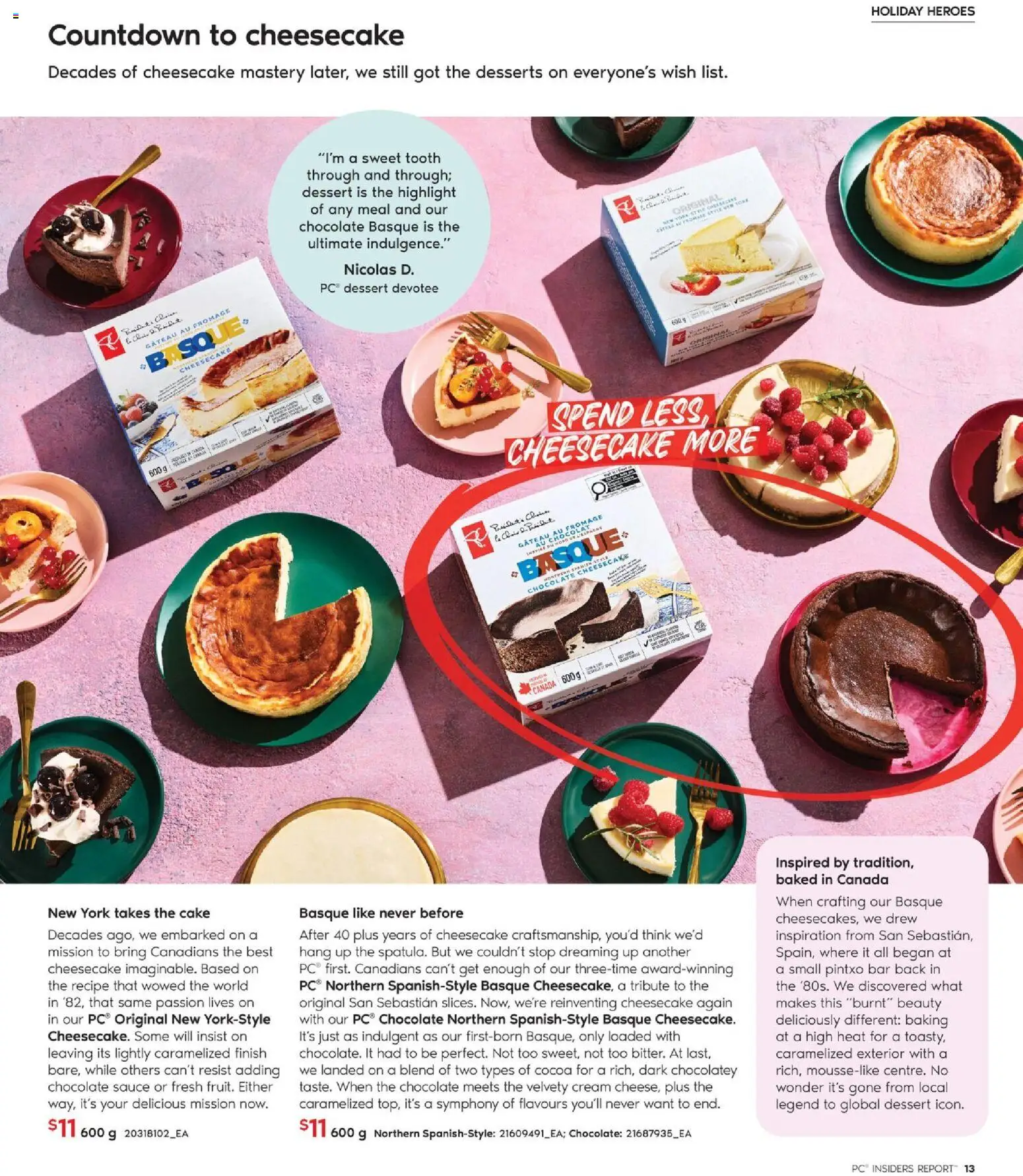 Real Canadian Superstore flyer valid from 30.10.2025 | Page: 8 | Products: Cream, Chocolate