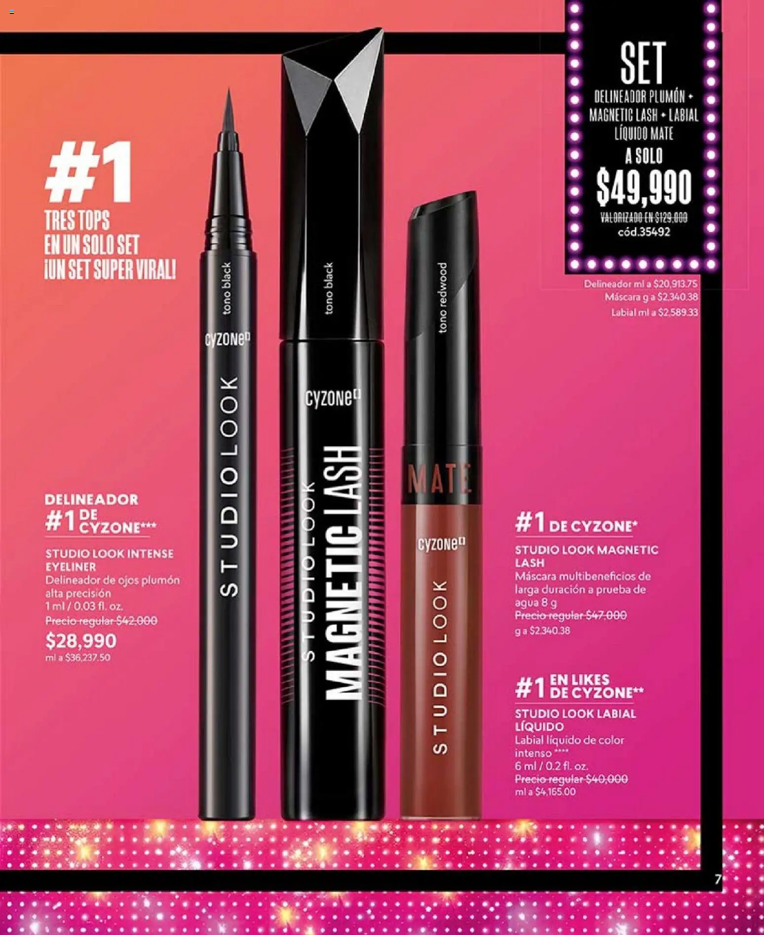 CyZone revista - valida desde el 01.02.2026 | Página: 7 | Productos: Agua, Máscara, Delineador de ojos, Delineador