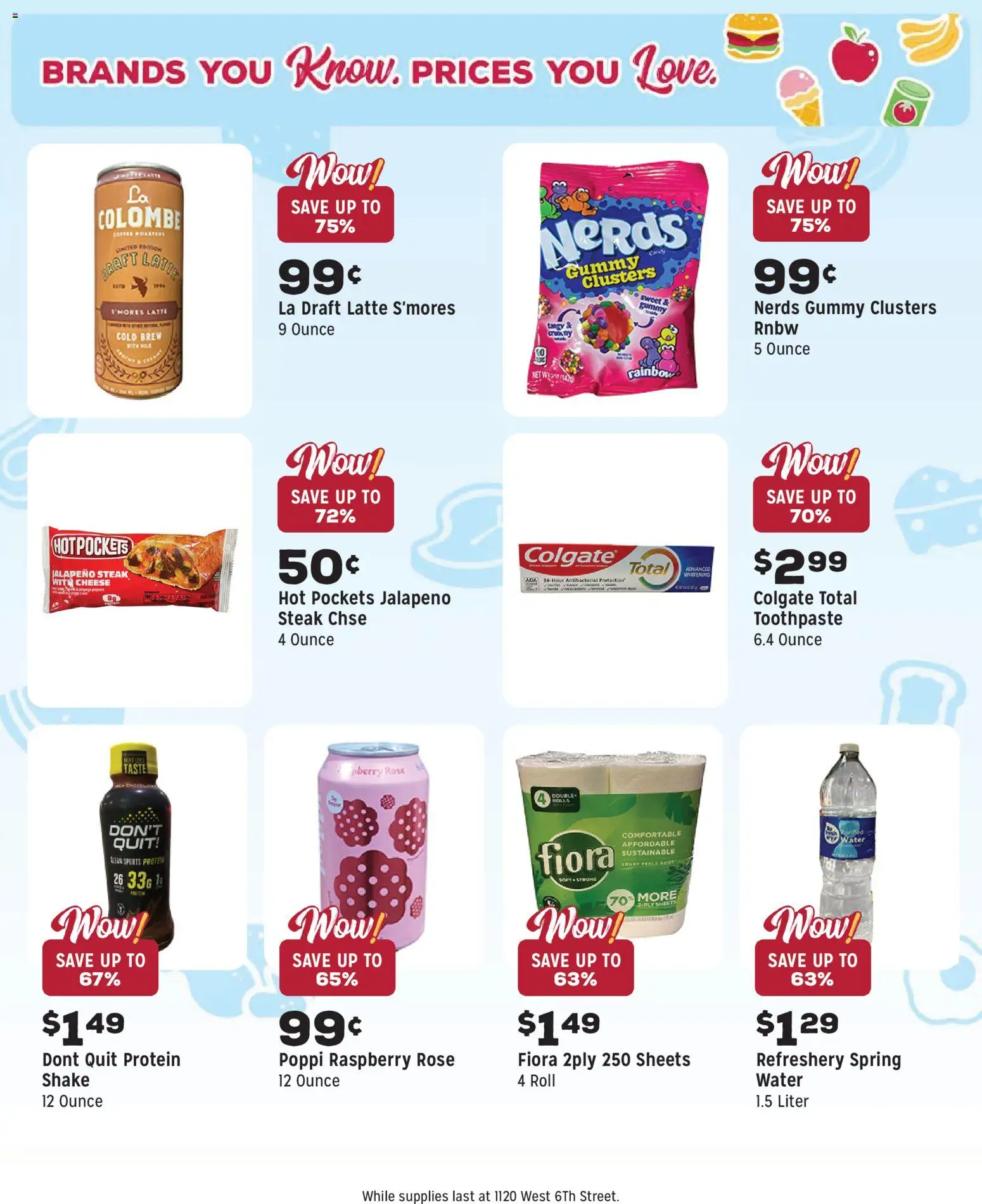 Grocery Outlet Weekly Ad - CA - valid from 12.11.2025 | Page: 10 | Products: Cheese, Toothpaste, Water, Raspberry
