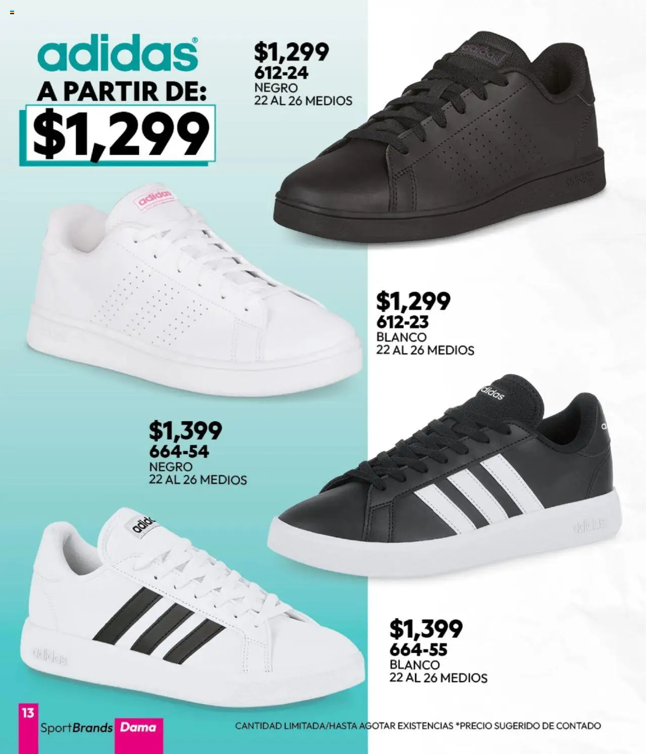 Nuevas ofertas de Cklass válidas en toda la República Mexicana desde el 16.09.2025. ¡Encuentra las mejores ofertas en Cklass - Catálogo Invierno Sportbrands! | Página: 14
