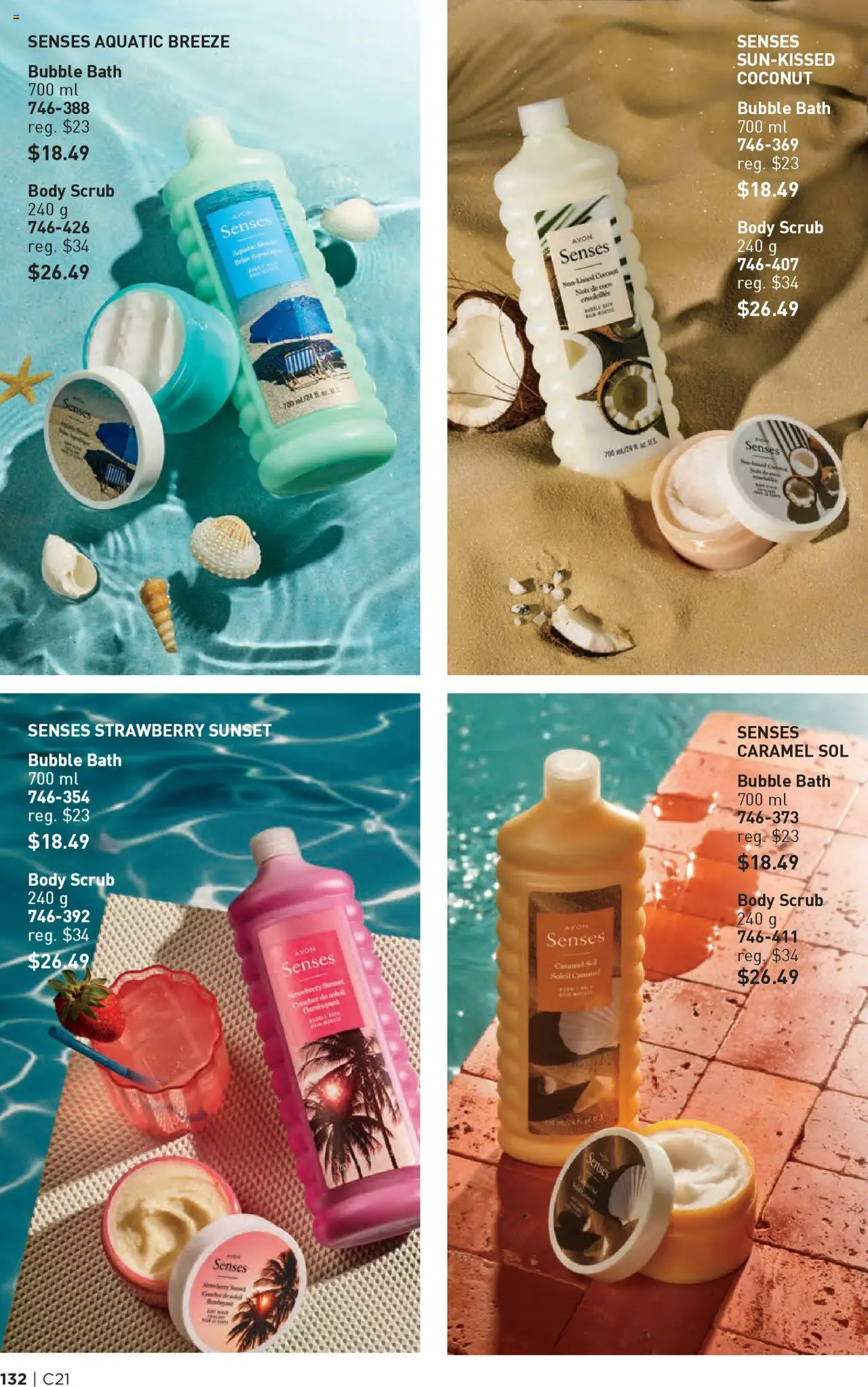 Avon flyer valid from 09.10.2025 | Page: 132 | Products: Bubble bath, Bath