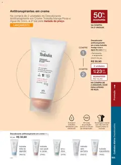 Natura - Ciclo 16/2025 - Pré-Visualização do folheto da loja Natura, válido de 01.10.2025 | Página: 185 | Produtos: Macadâmia, Água de coco, Desodorante, Leite