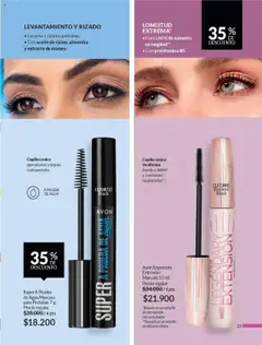 Avon revista - valida desde el 13.07.2025 | Página: 23 | Productos: Agua, Cepillo, Máscara, Aceite