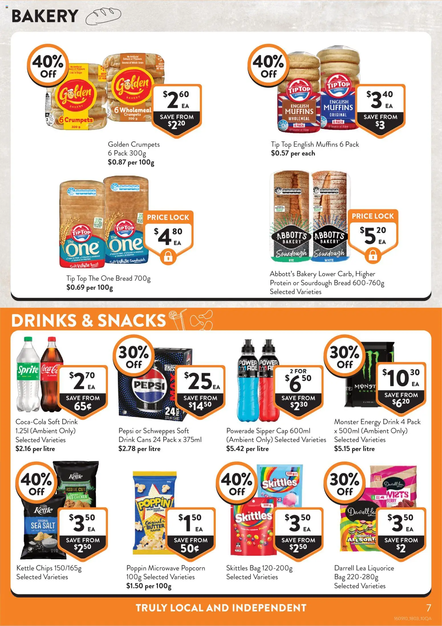 Foodworks catalogue - valid from 11.03.2026 | Page: 7 | Products: Chips, Bag, Microwave, Kettle