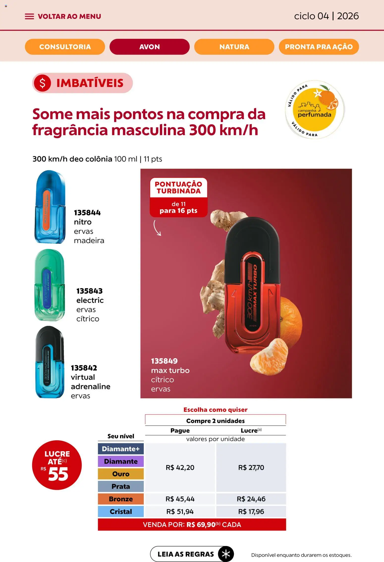 Avon Folheto - válido de 18.02.2026 | Página: 14 | Produtos: Fragrância