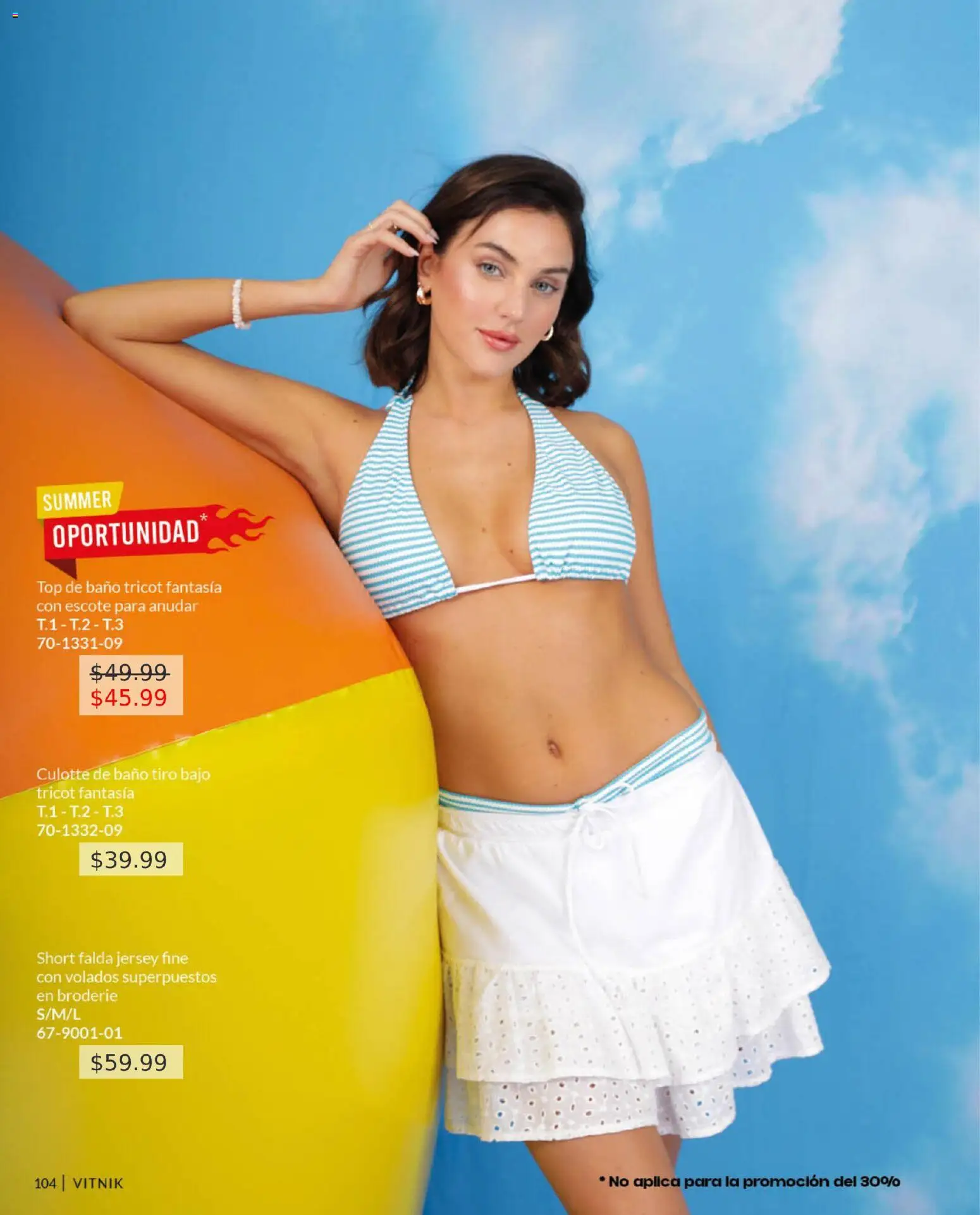 Vitnik - Folleto │ válido desde el 01.01.2026 | Página: 104 | Productos: Top, Short, Culotte, Baño