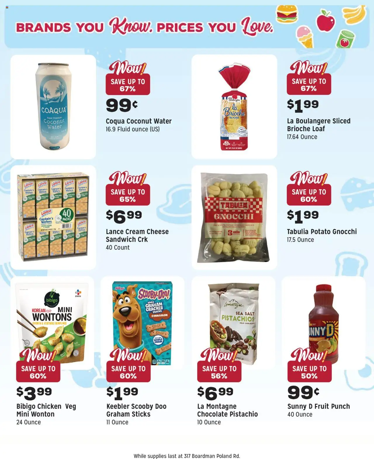 Grocery Outlet Weekly - OH - valid from 06.08.2025 | Page: 5 | Products: Milk, Cheese, Chocolate, Salt