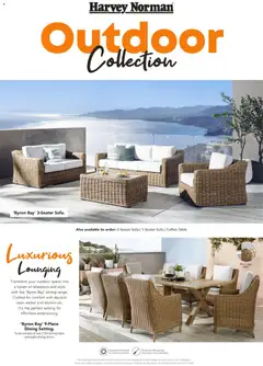 Harvey Norman  Outdoor Furniture Collection preview  - valid from 10.10.2025
