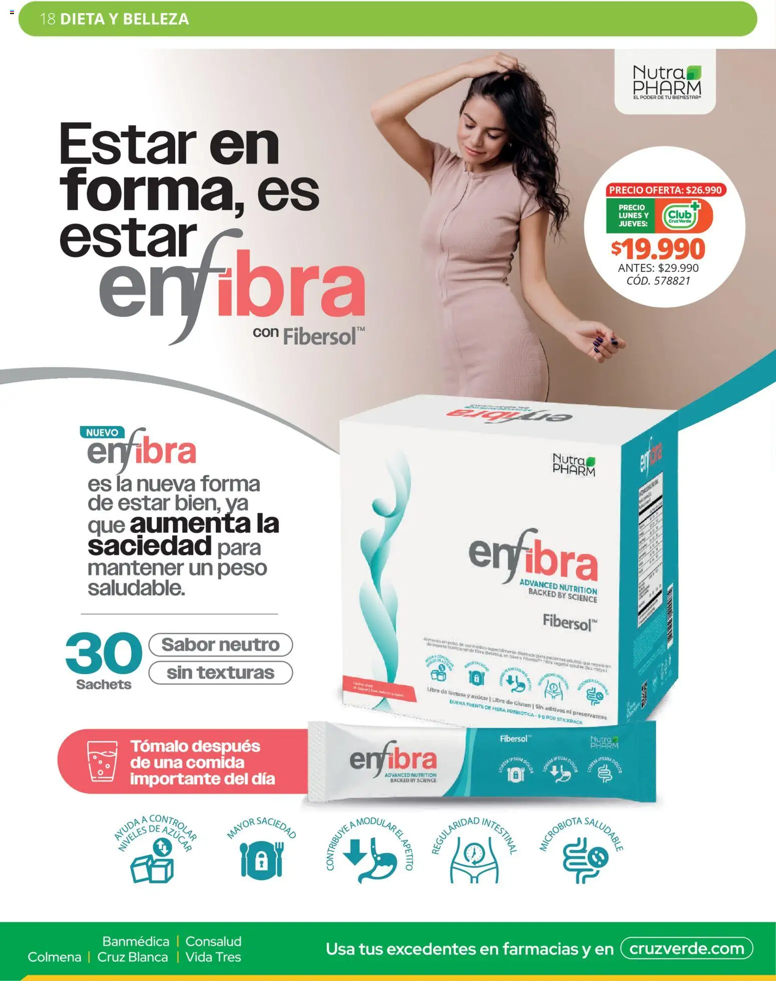 Cruz Verde Descuentos │ válido desde el 05.12.2025 | Página: 18 | Productos: Peso, Polvo, Azucar, Fuente