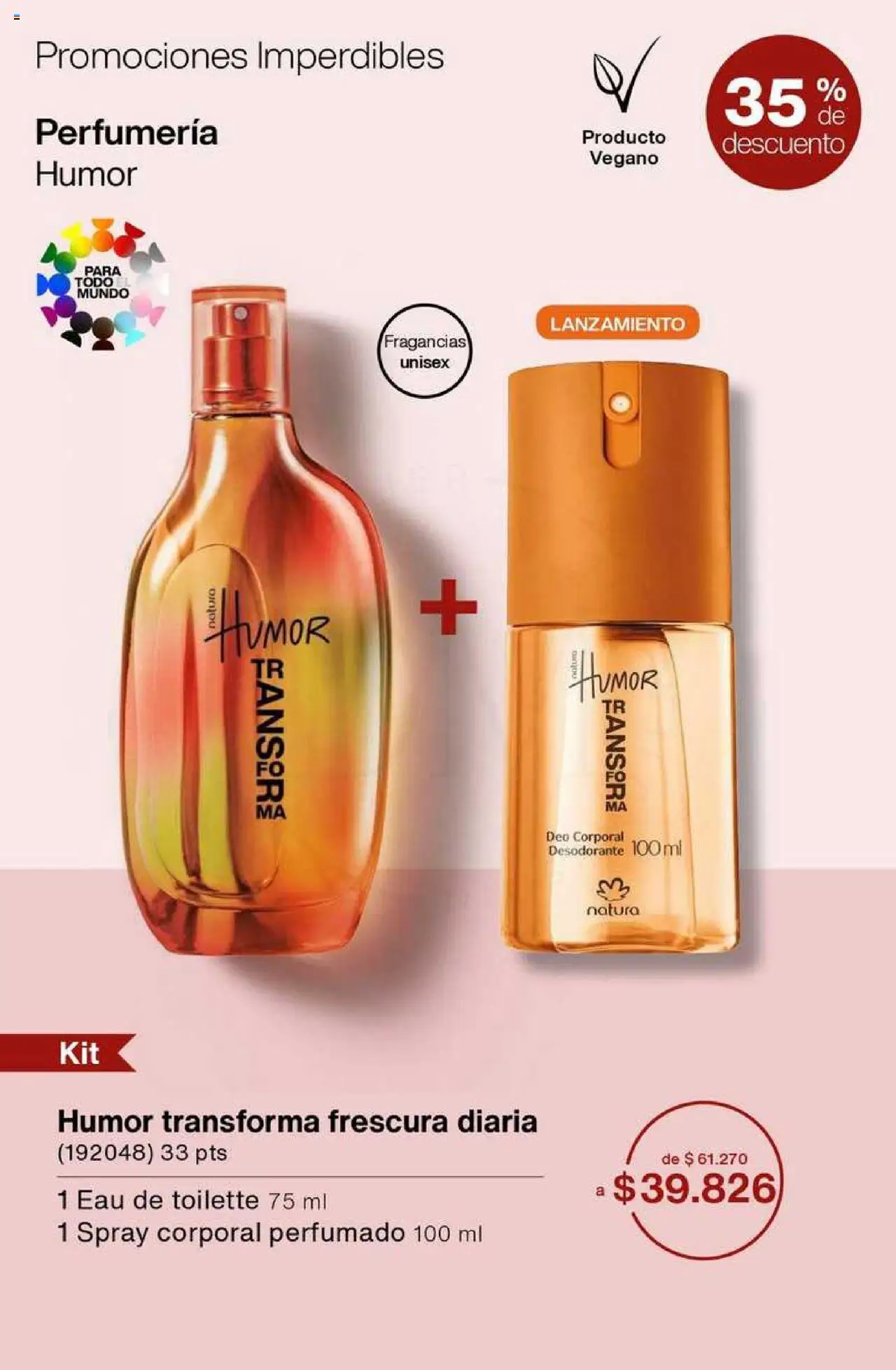 Catálogo Natura Ciclo 6 │ válido desde el 03.04.2025 | Página: 8 | Productos: Eau de toilette, Desodorante