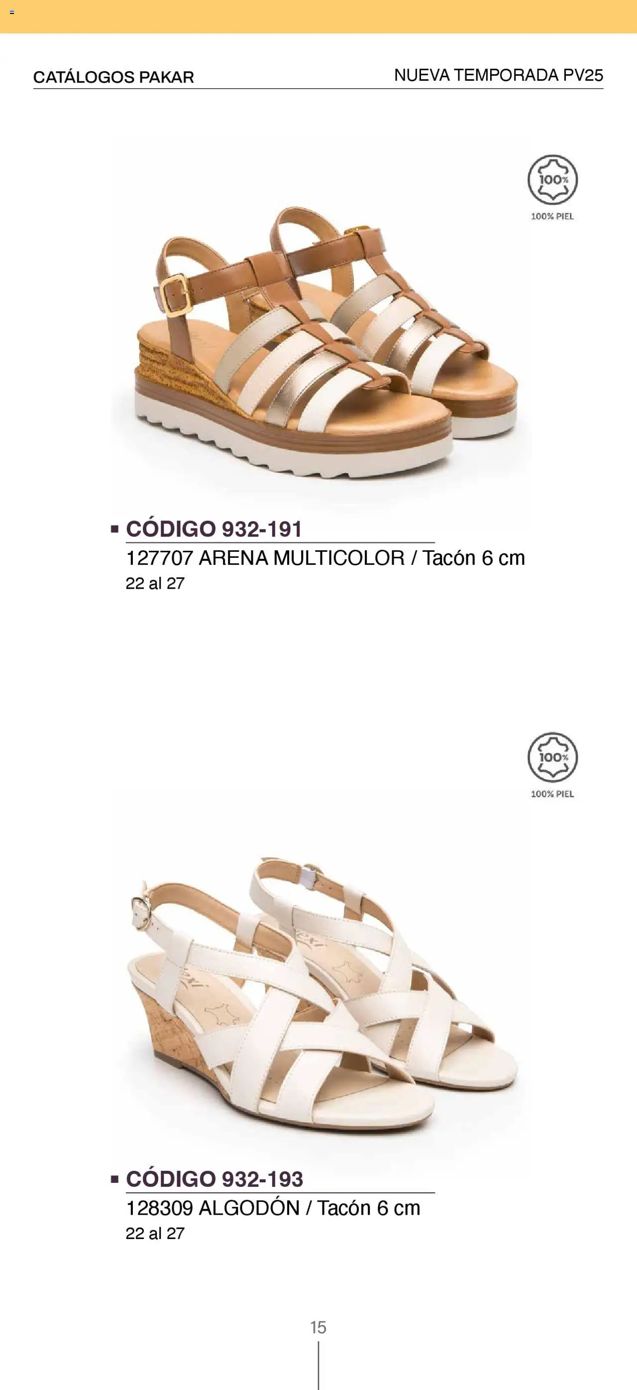 Nuevas ofertas de SC Pakar válidas en toda la República Mexicana desde el 14.04.2025. ¡Encuentra las mejores ofertas en SC Pakar catálogo Flexi! | Página: 15 | Productos: Algodón