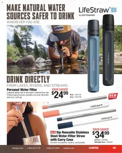 Cabela's Hunting Master 25 - valid from 11.08.2025 | Page: 193 | Products: Water Filter, Water, Case