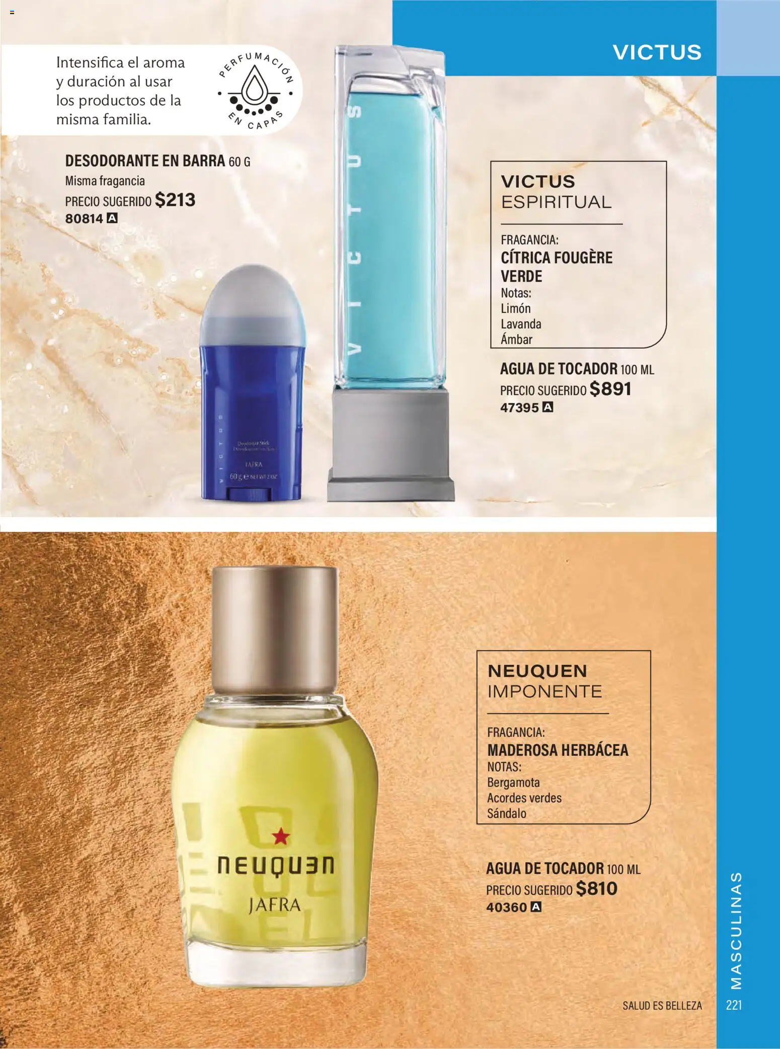 Nuevas ofertas de JAFRA válidas en toda la República Mexicana desde el 01.02.2026. ¡Encuentra las mejores ofertas en JAFRA catálogo Organizador de Ventas! | Página: 219 | Productos: Desodorante, Agua, Limón, Barra