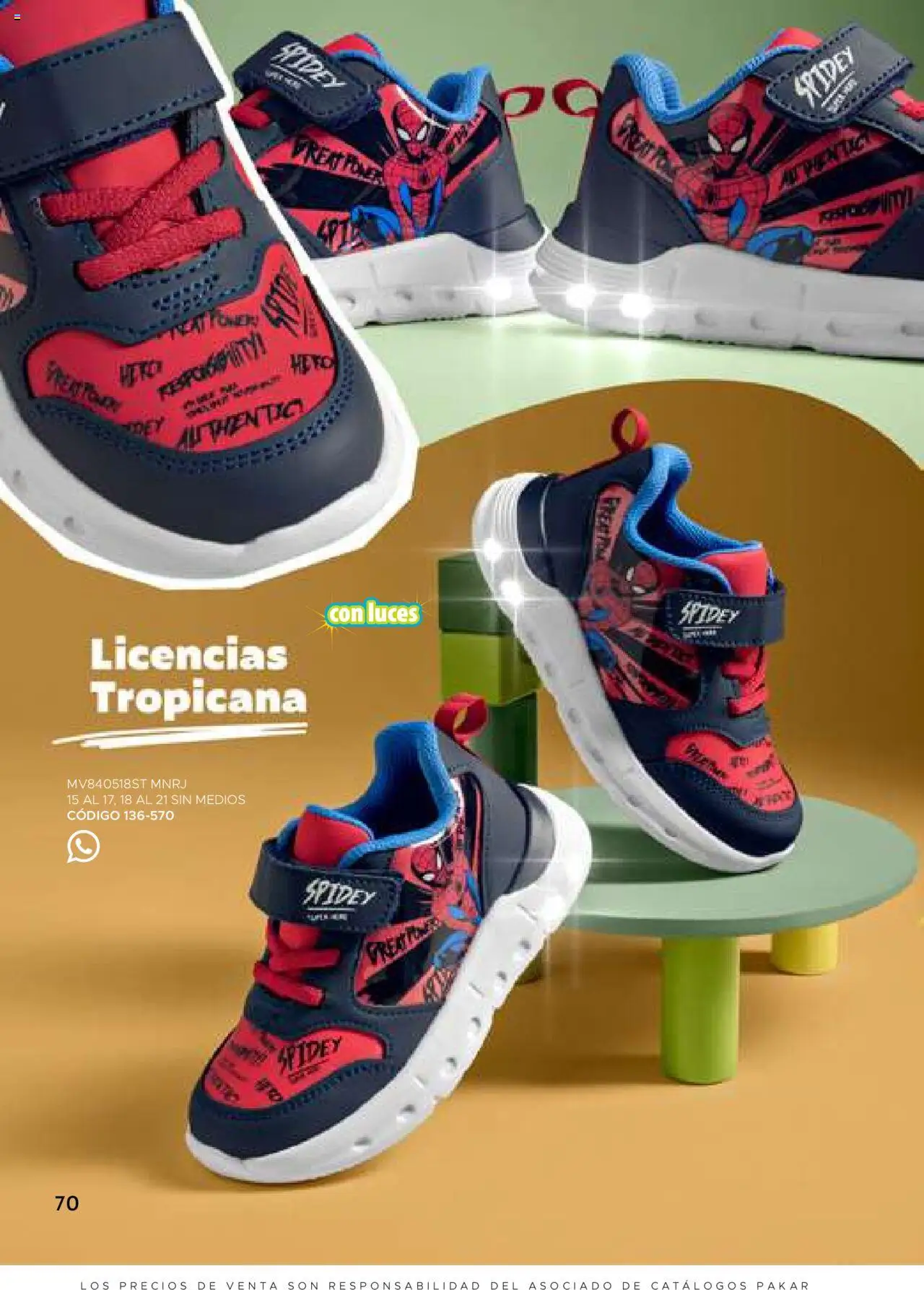 Nuevas ofertas de SC Pakar válidas en toda la República Mexicana desde el 24.07.2025. ¡Encuentra las mejores ofertas en SC Pakar - Catálogo Nino otoño / invierno! | Página: 70