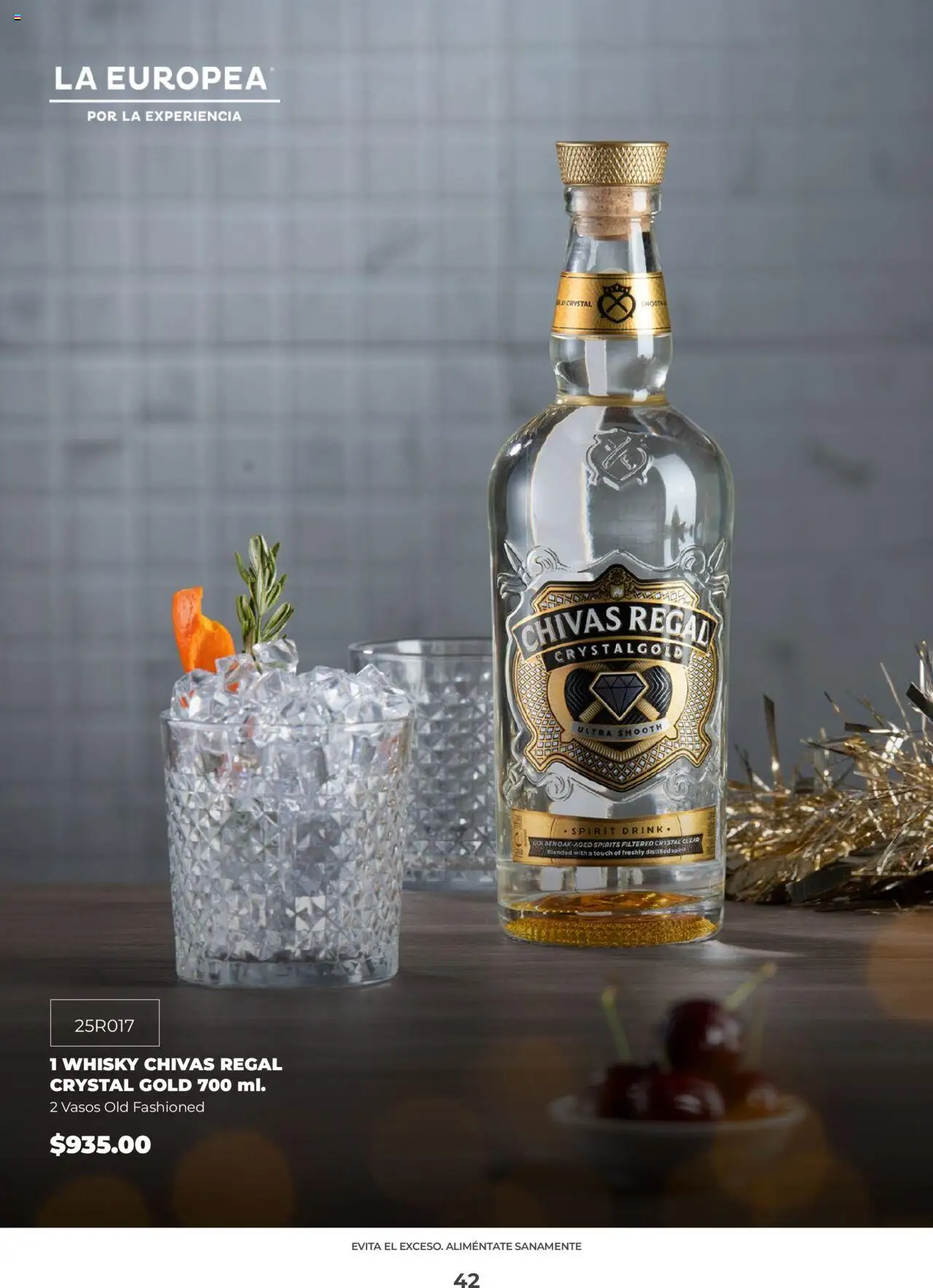 Nuevas ofertas de La Europea válidas en toda la República Mexicana desde el 22.09.2025. ¡Encuentra las mejores ofertas en La Europea catálogo! | Página: 42 | Productos: Vasos, Whisky