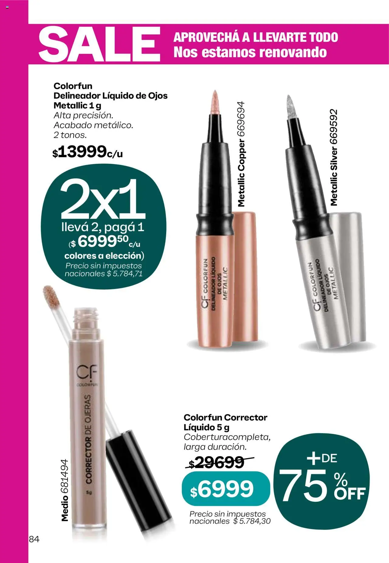 Tupperware - Campaña 17/2025 │ válido desde el 13.10.2025 | Página: 85 | Productos: Delineador, Corrector de ojeras