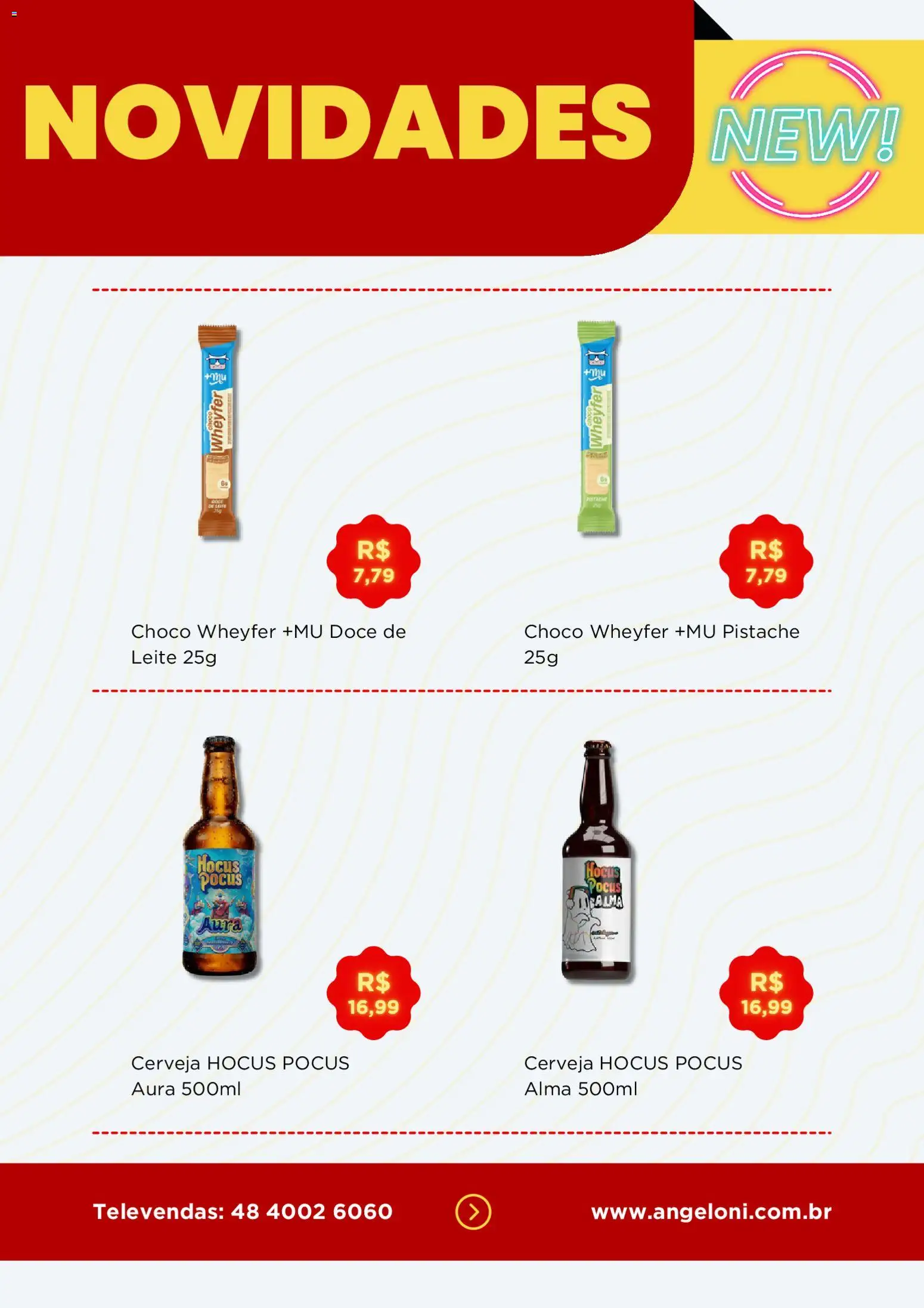 Angeloni Folheto - válido de 26.02.2026 | Página: 4 | Produtos: Pistache, Leite, Cerveja