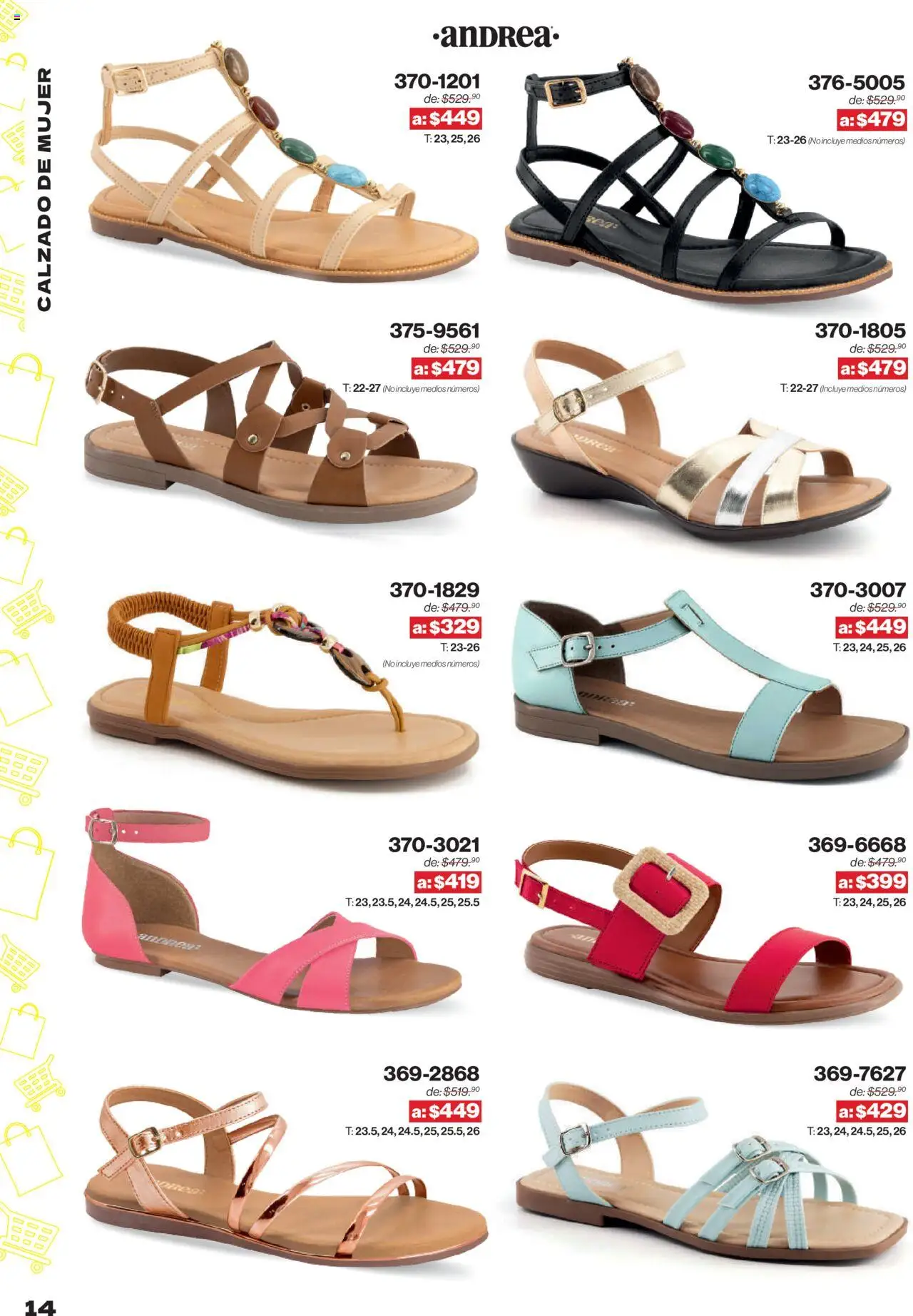 Nuevas ofertas de Andrea válidas en toda la República Mexicana desde el 10.08.2025. ¡Encuentra las mejores ofertas en Andrea - Catálogo Outlet! | Página: 14