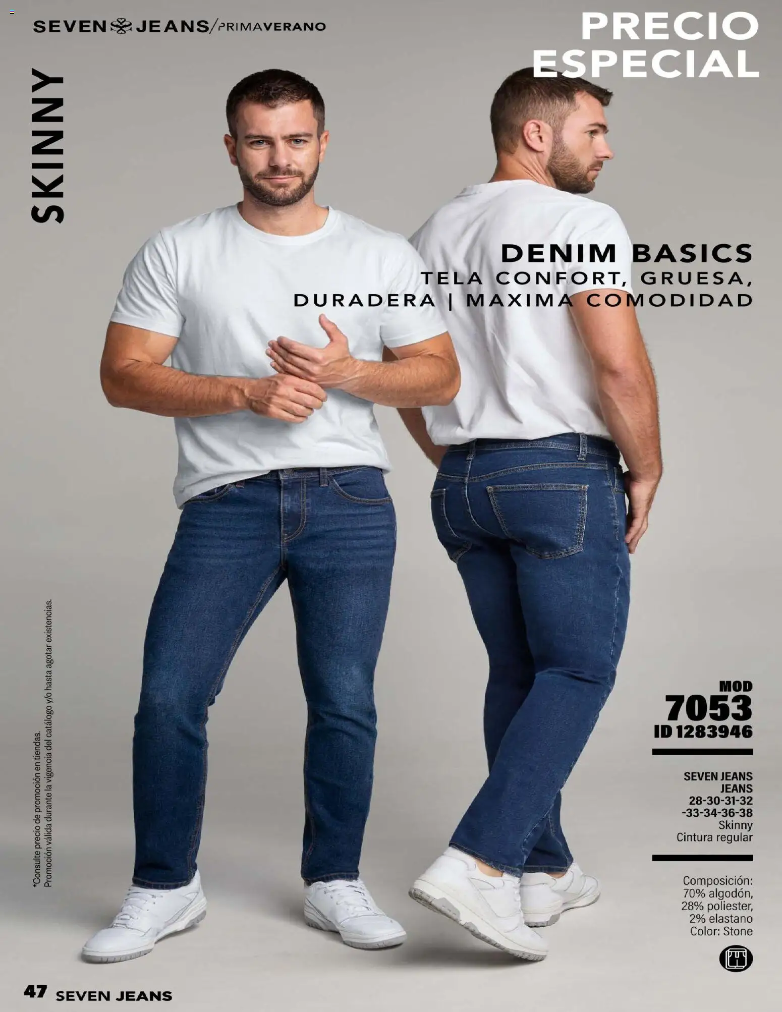 Nuevas ofertas de Price Shoes válidas en toda la República Mexicana desde el 09.02.2026. ¡Encuentra las mejores ofertas en Price Shoes catálogo Seven Jeans Denim! | Página: 47