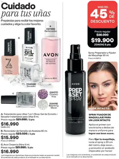 Avon catálogo - Ciclo 6 -  Vista previa de la revista de la tienda Avon valido desde el 01.05.2026 | Página: 63 | Productos: Kiwi, Fijador, Brocha, Maquillaje