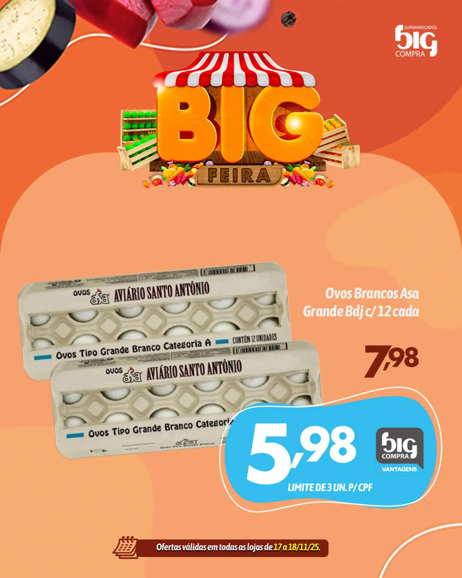 Big Compra Folheto - válido de 17.11.2025 | Página: 2 | Produtos: Ovos