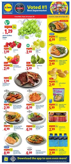 Preview of Lidl weekly ads valid from 24.09.2025