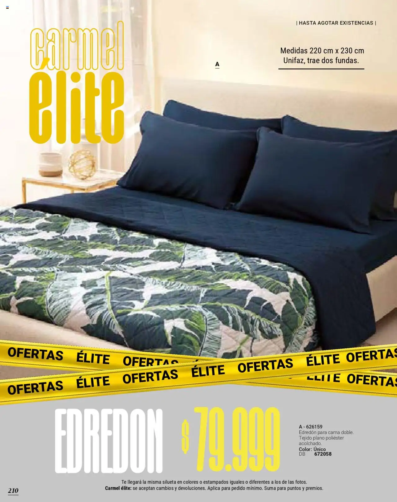 Carmel revista - valida desde el 09.07.2025 | Página: 212 | Productos: Té, Cama, Edredón