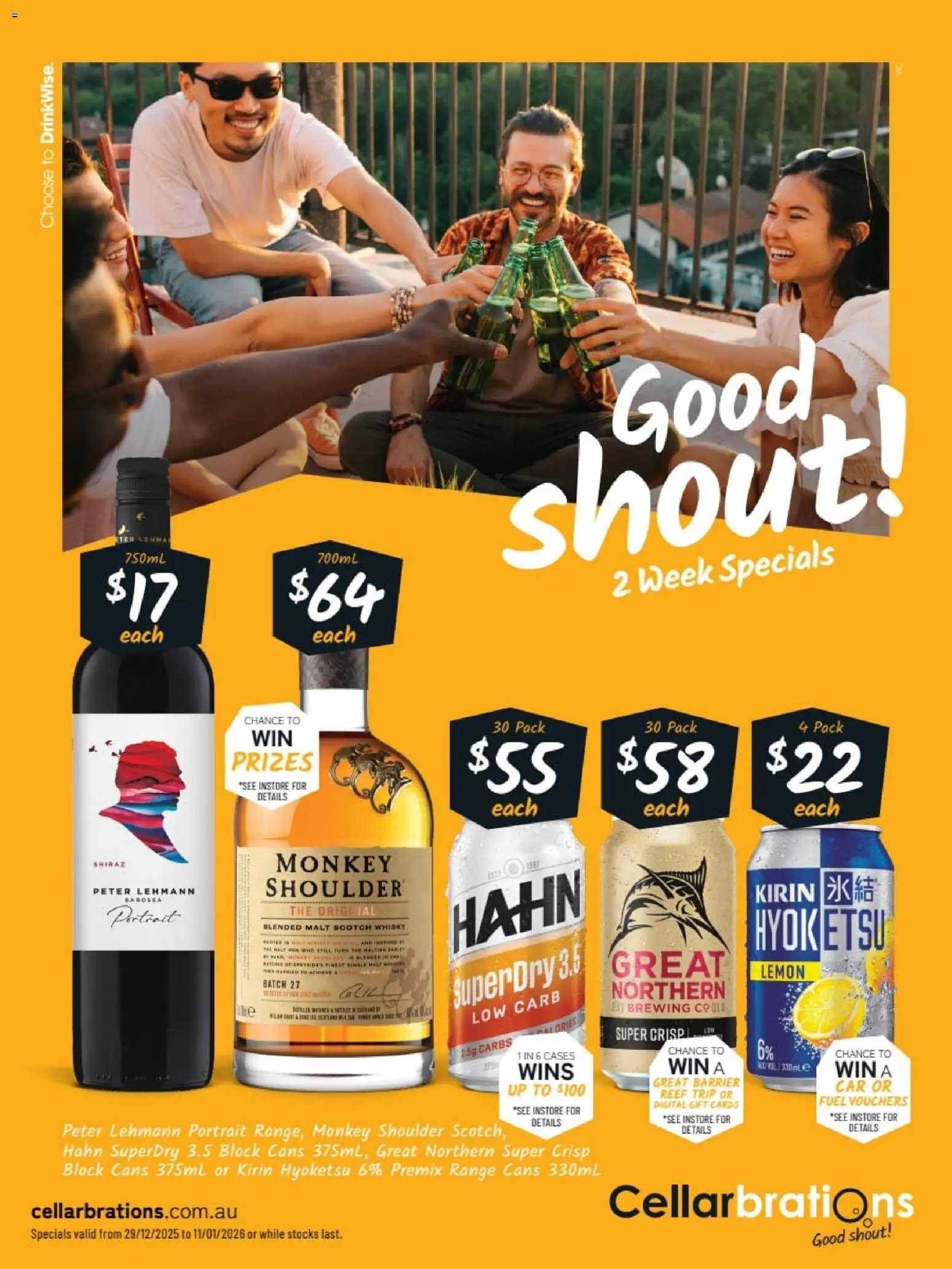 Cellarbrations catalogue - valid from 29.12.2025 | Page: 1 | Products: Lemon, Scotch, Digital