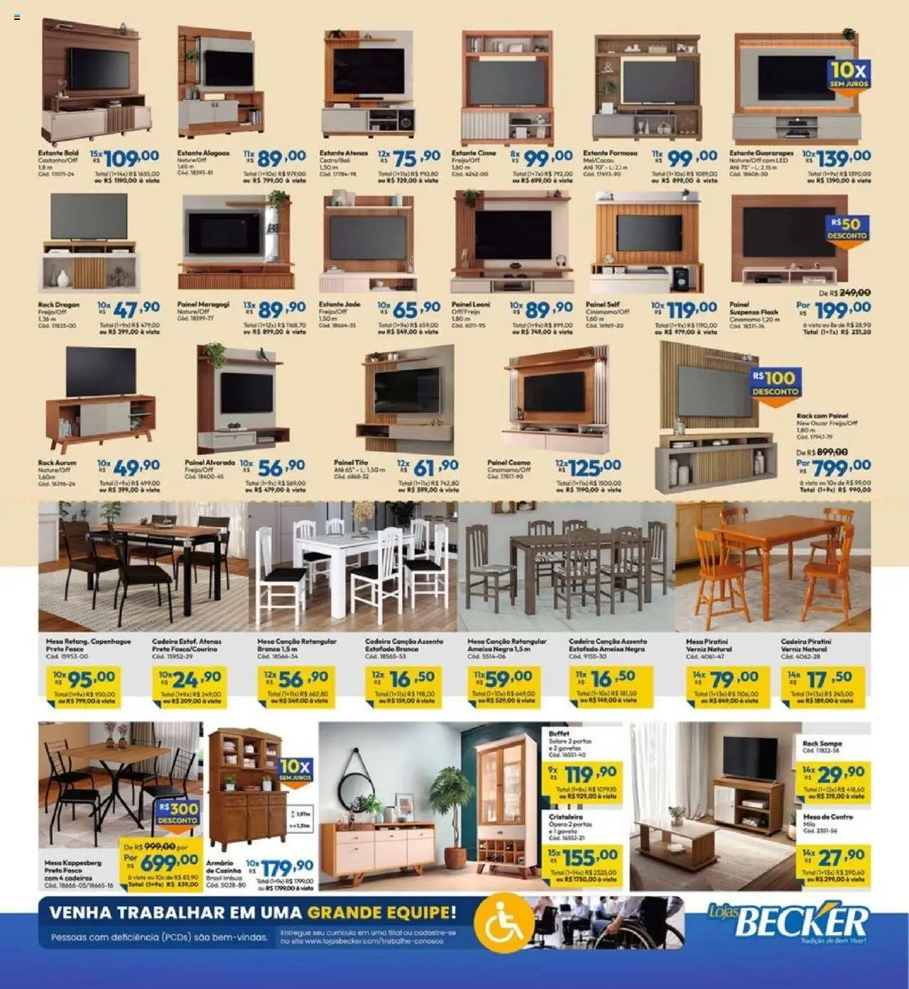 Lojas Becker Folheto - válido de 01.10.2025 | Página: 7 | Produtos: Mesa, Rack, Verniz, Ameixa