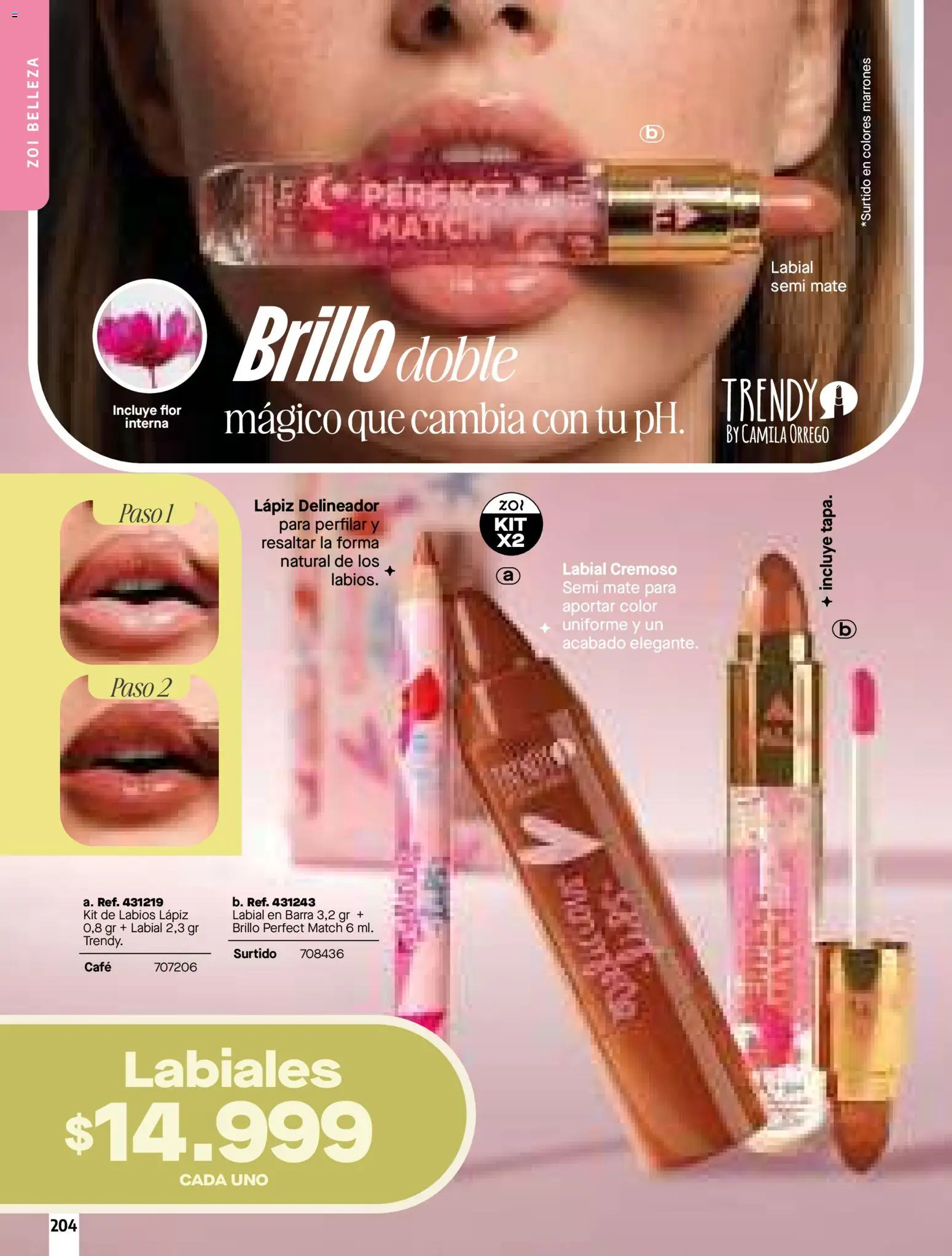 Pacifika revista - valida desde el 24.02.2026 | Página: 206 | Productos: Brillo, Delineador, Café