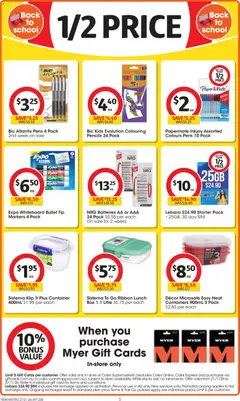Preview of Coles  Catalogue  - valid from 21.01.2026 | Page: 5 | Products: Decor, Box, Batteries