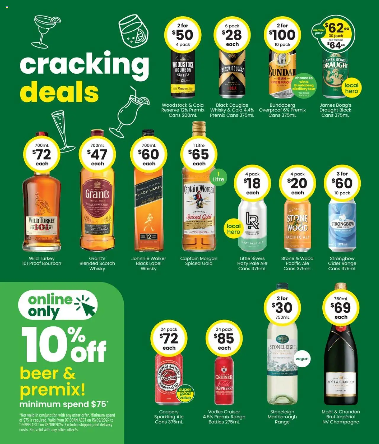 The Bottle-O catalogue - valid from 15.09.2025 | Page: 3 | Products: Vodka, Rum, Scotch, Turkey