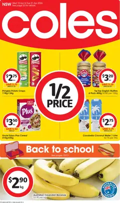 Preview of Coles catalogue  - valid from 15.04.2026