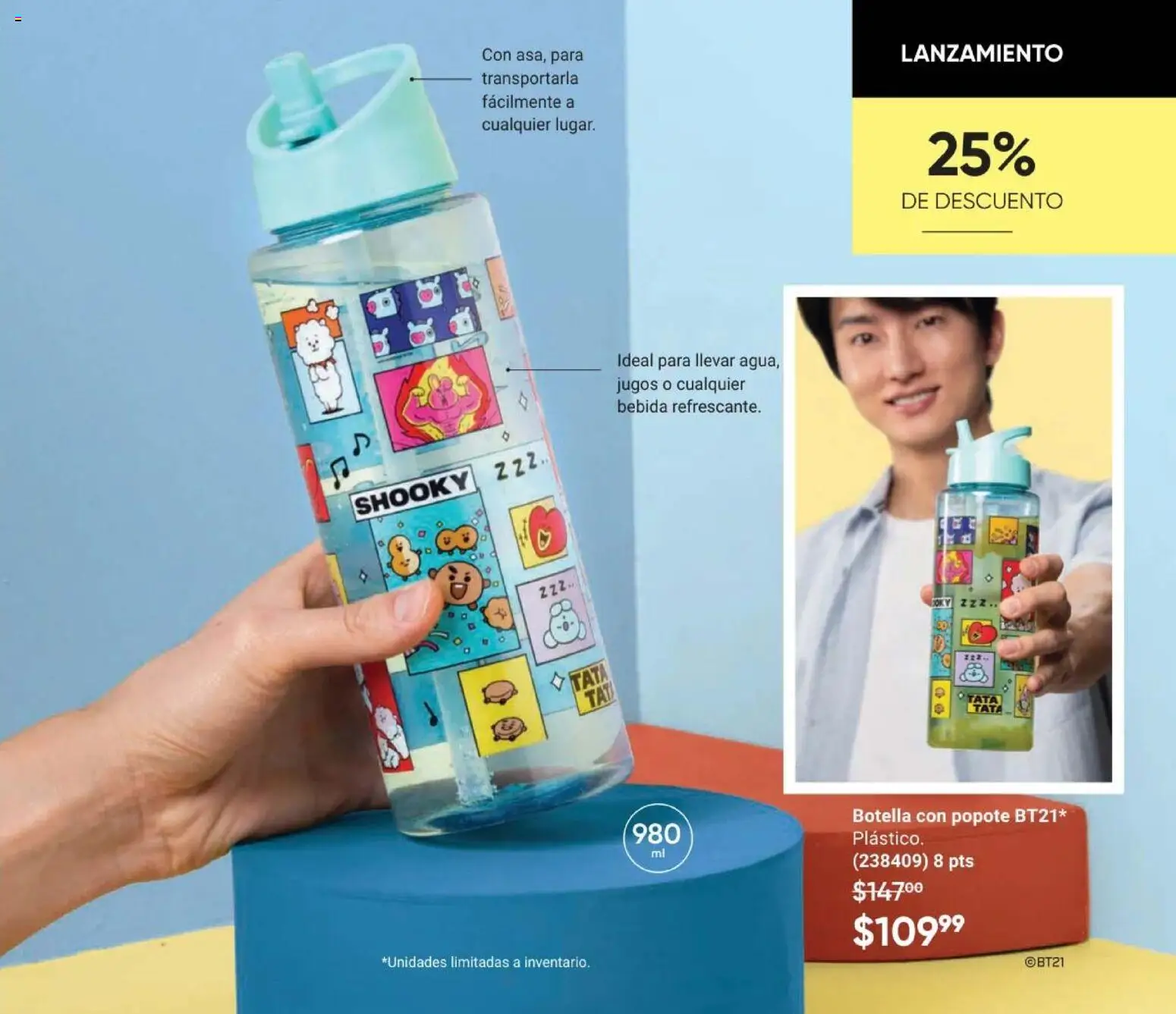 Nuevas ofertas de AVON válidas en toda la República Mexicana desde el 24.04.2026. ¡Encuentra las mejores ofertas en AVON Casa & Estilo 7 2026! | Página: 17 | Productos: Botella