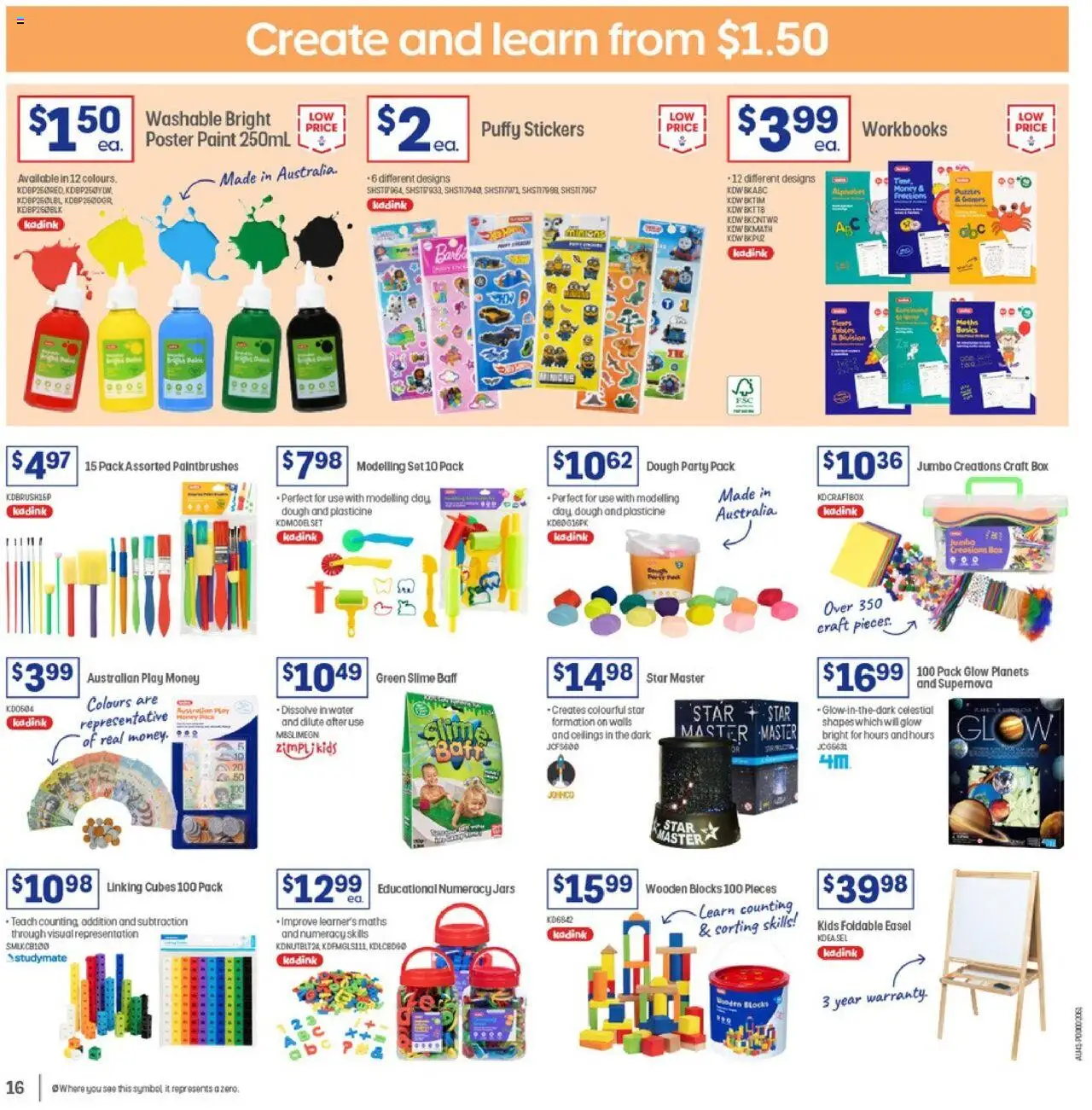 Officeworks catalogue - valid from 07.08.2025 | Page: 16 | Products: Box, Water