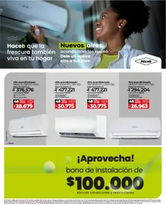 Olímpica - Especial Aires y Ventiladores -  Vista previa de la revista de la tienda Olímpica valido desde el 15.04.2026 | Página: 9 | Productos: Aire acondicionado, Manzana