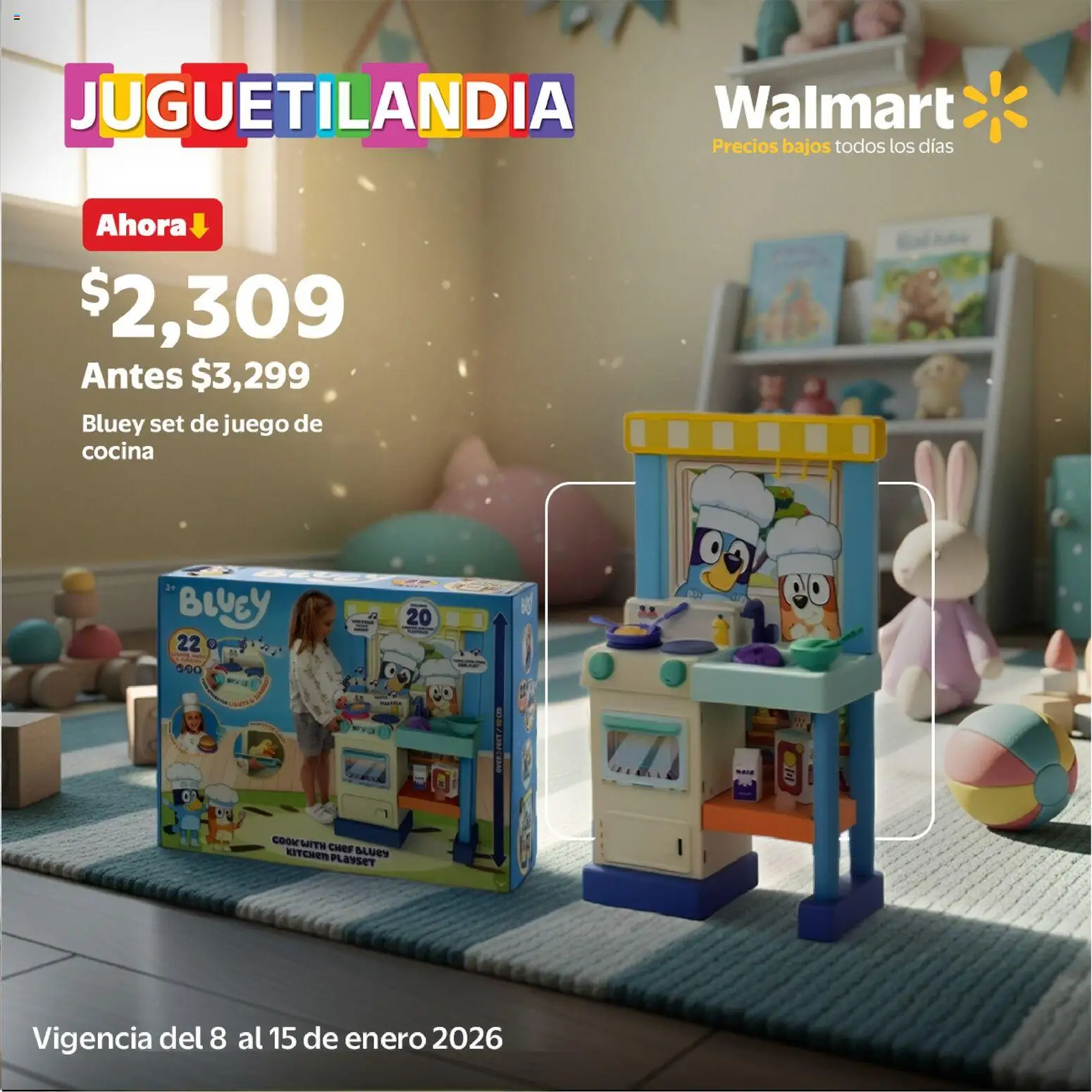 Nuevas ofertas de Walmart válidas en toda la República Mexicana desde el 08.01.2026. ¡Encuentra las mejores ofertas en Walmart catálogo Juguetilandia! | Página: 3 | Productos: Juego, Cocina