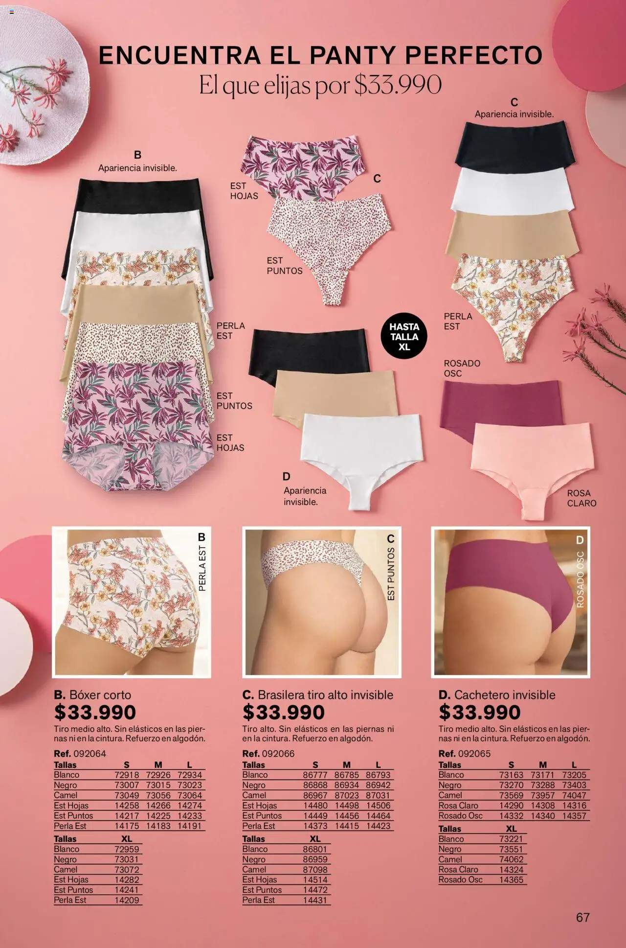 Leonisa revista - valida desde el 04.08.2025 | Página: 67 | Productos: Cachetero