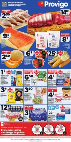 Preview of Provigo weekly flyer / circulaire from shop Provigo valid from 31.07.2025