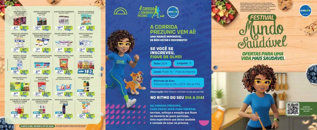 Prezunic Folheto - válido de 15.09.2025 | Página: 1 | Produtos: Iogurte, Óleo, Suco, Iogurte grego