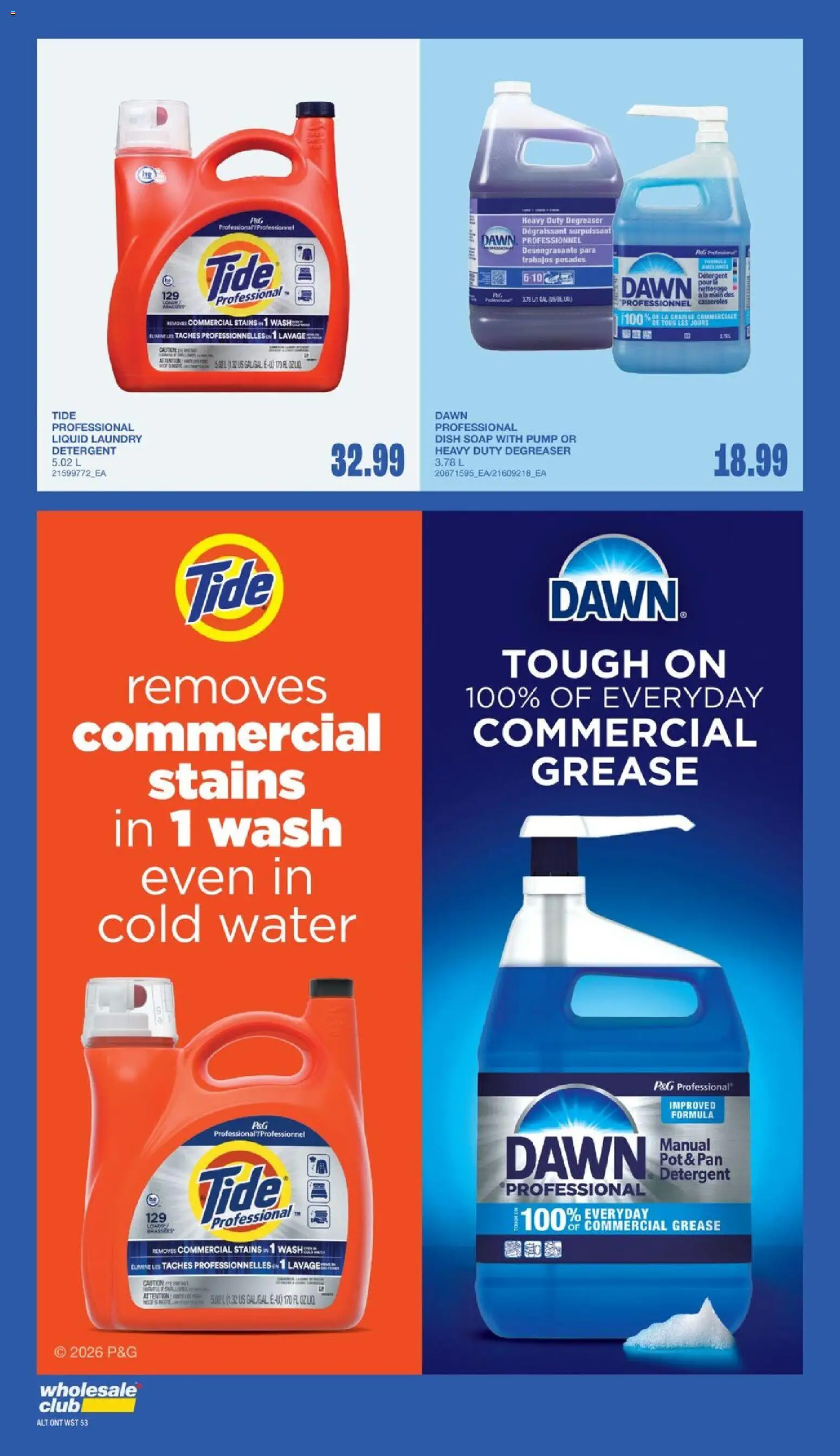 Wholesale Club flyer valid from 19.02.2026 | Page: 56 | Products: Soap, Detergent