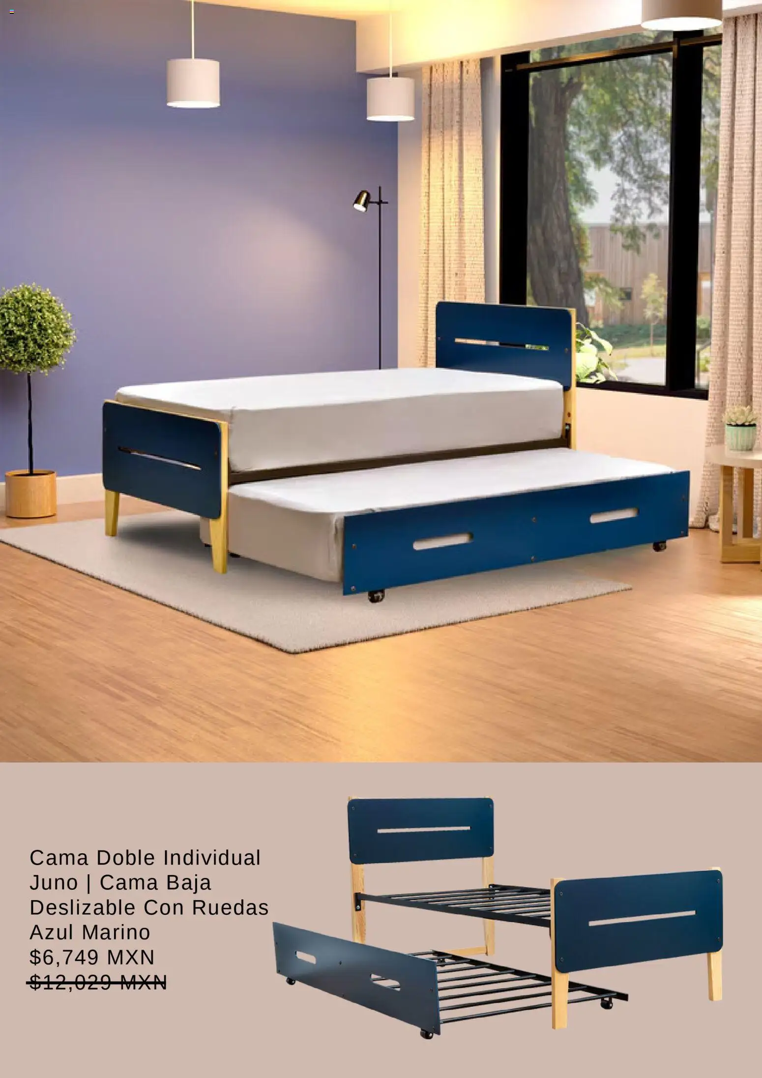 Nuevas ofertas de Sears válidas en toda la República Mexicana desde el 08.01.2026. ¡Encuentra las mejores ofertas en Sears catálogo! | Página: 6 | Productos: Cama