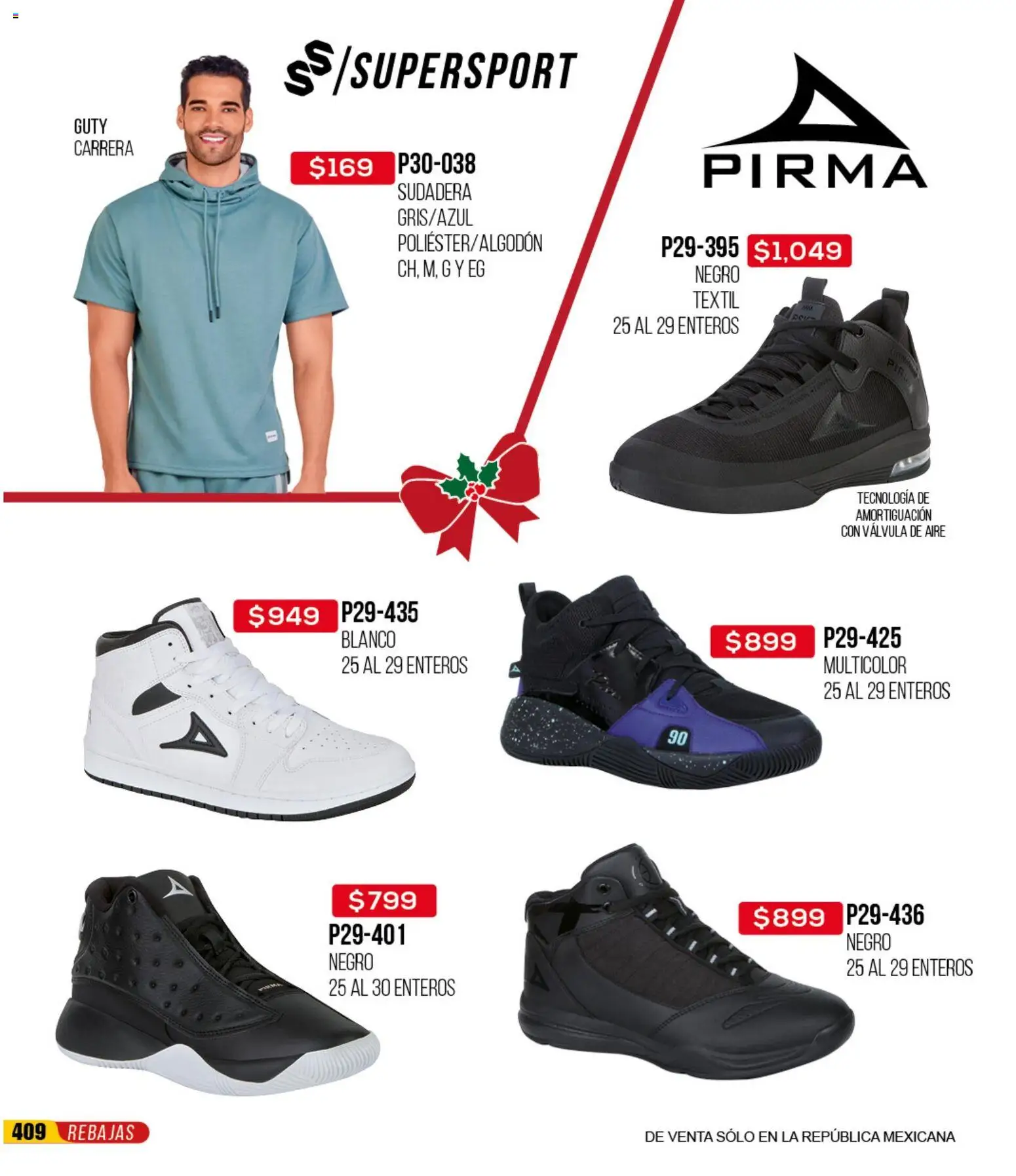 Nuevas ofertas de Cklass válidas en toda la República Mexicana desde el 30.11.2025. ¡Encuentra las mejores ofertas en Cklass catálogo Rebajas Navideñas Calzado! | Página: 410 | Productos: Válvula, Sudadera