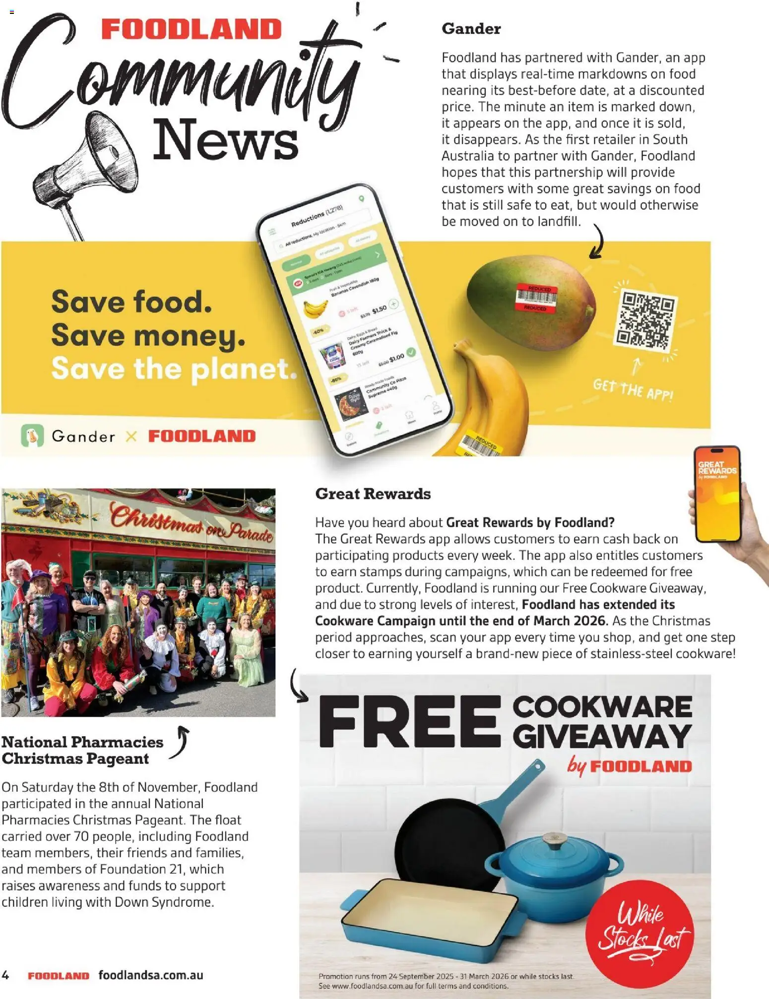 Foodland catalogue - valid from 01.12.2025 | Page: 4 | Products: Dairy, Pizza, Cookware, Foundation