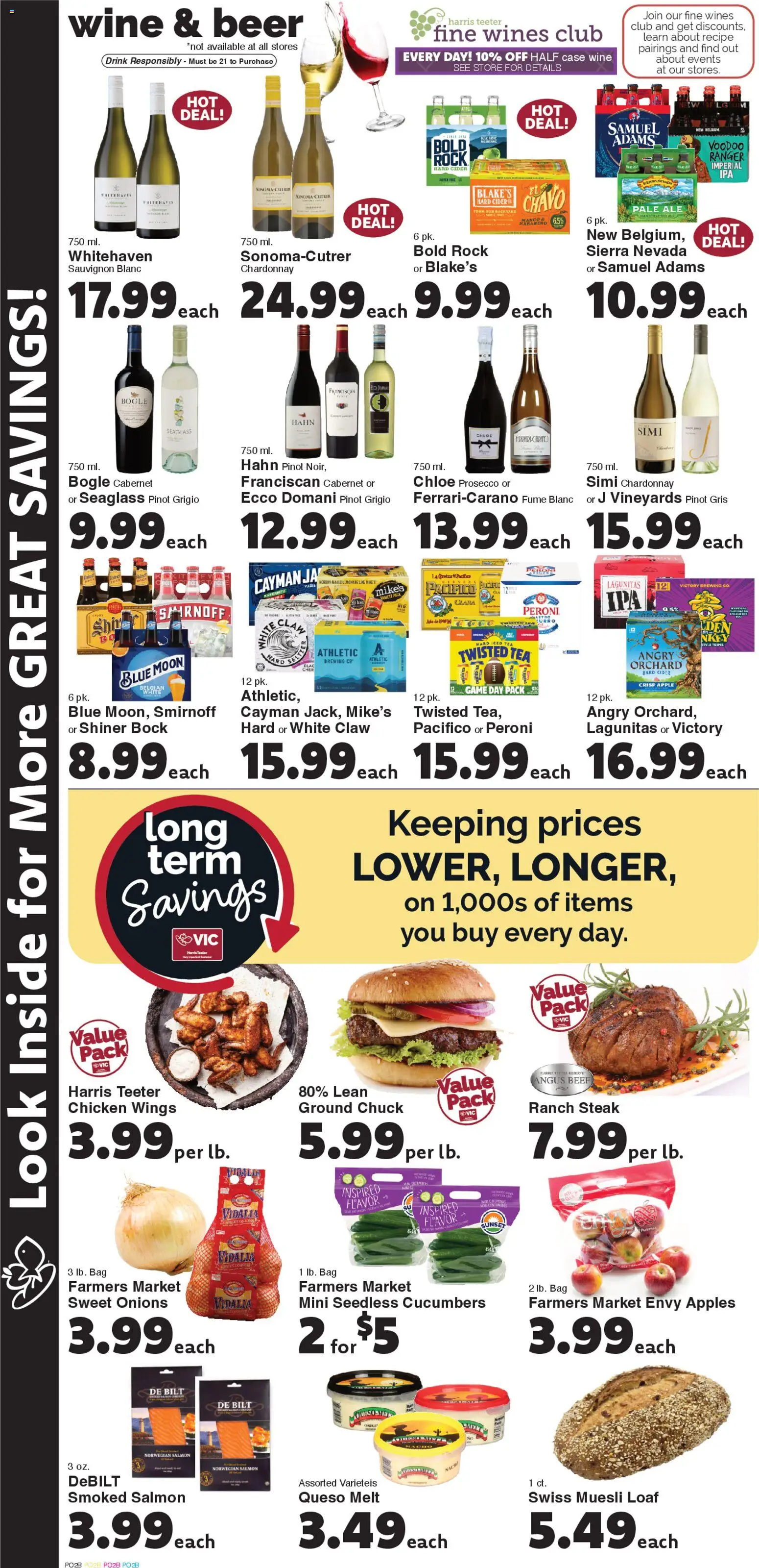 Harris Teeter Weekly Ad - NC - valid from 03.12.2025 | Page: 11 | Products: Apples, Cucumbers, Mango, Case